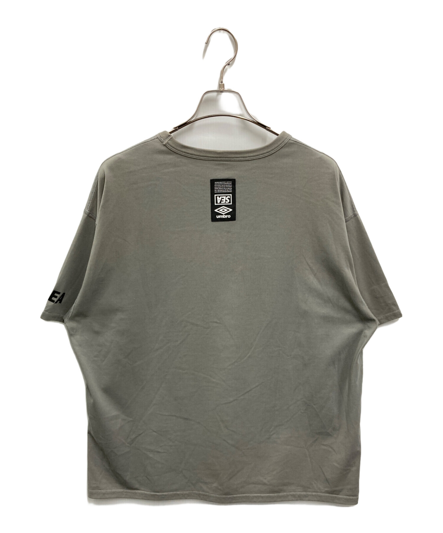 WIND AND SEA × UMBRO Tシャツ グレー XL WIND AND SEA × UMBRO コラボ