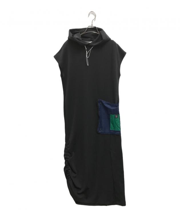 UN3D スウェット ワンピース　38サイズ 中古・古着通販】UN3D. (アンスリード) 異素材スウェットワンピース