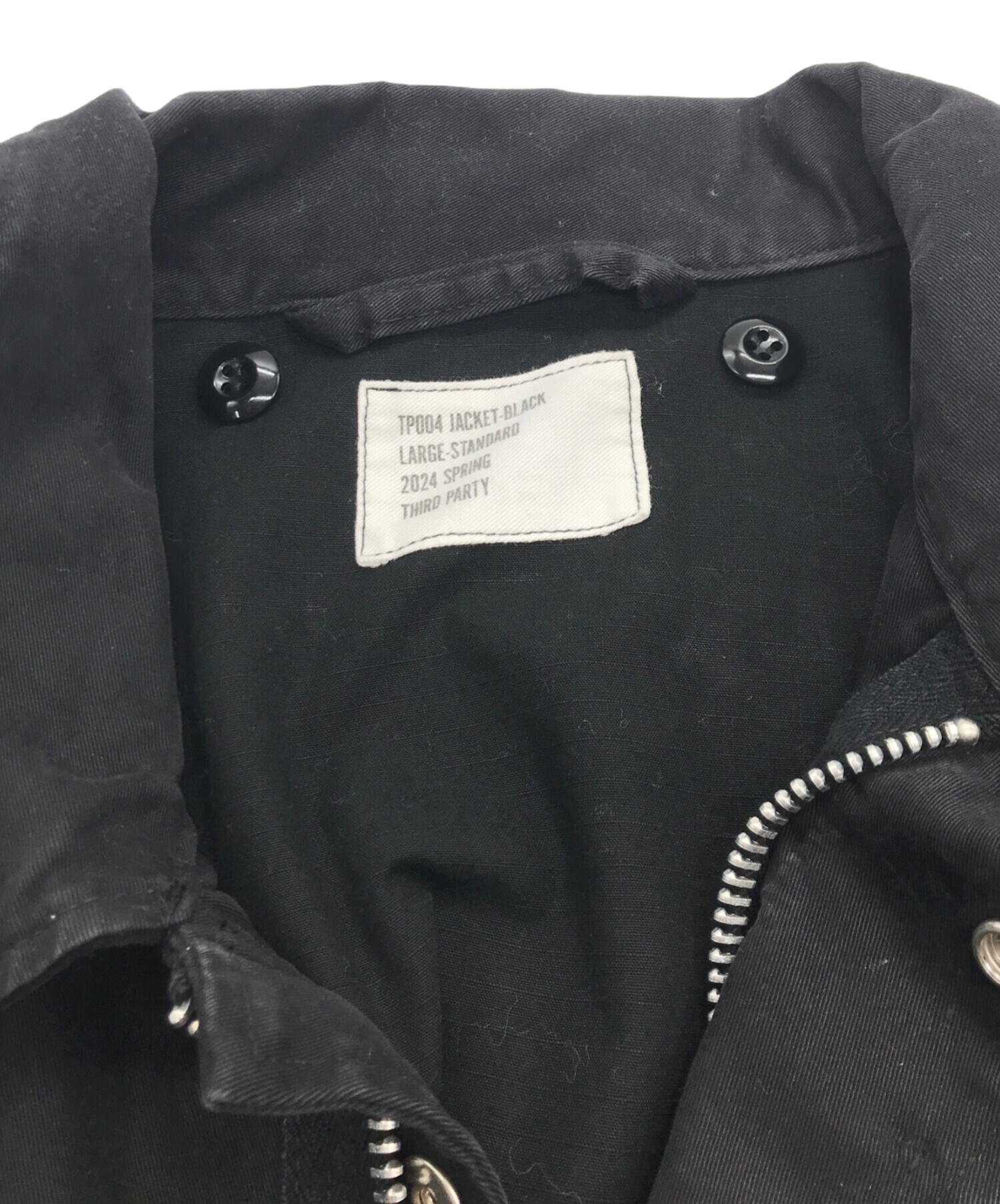 中古・古着通販】THIRD PARTY (サードパーティ) M-51 Blouson ブラック