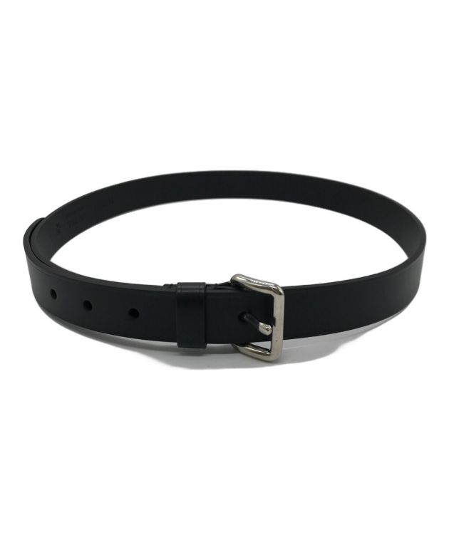 中古・古着通販】PRADA (プラダ) レザーベルト ブラック サイズ:34