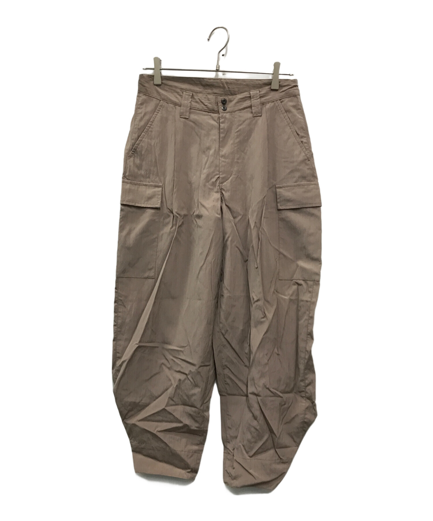 中古・古着通販】whowhat (フーワット) WIDE CARGO PANTS ベージュ 