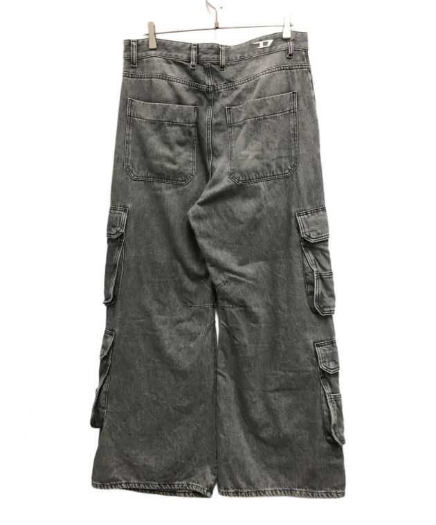 DIESEL D-SIRE-CARGO-D カーゴパンツ 24 ディーゼル 中古・古着通販】DIESEL (ディーゼル) デニムカーゴパンツ D-SIRE