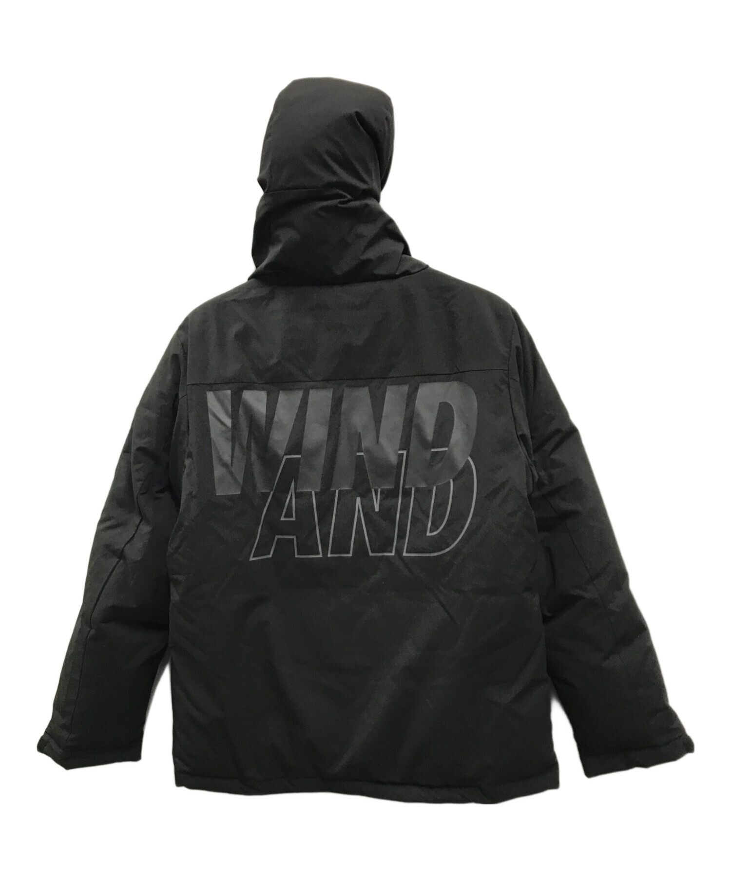 処分価格 ウィンダンシー　Hooded Down Jacket Lサイズ 中古・古着通販】WIND AND SEA (ウィンダンシー) HOODED DOWN JACKET
