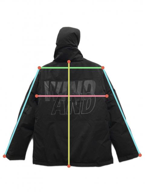 中古・古着通販】WIND AND SEA (ウィンダンシー) HOODED DOWN JACKET