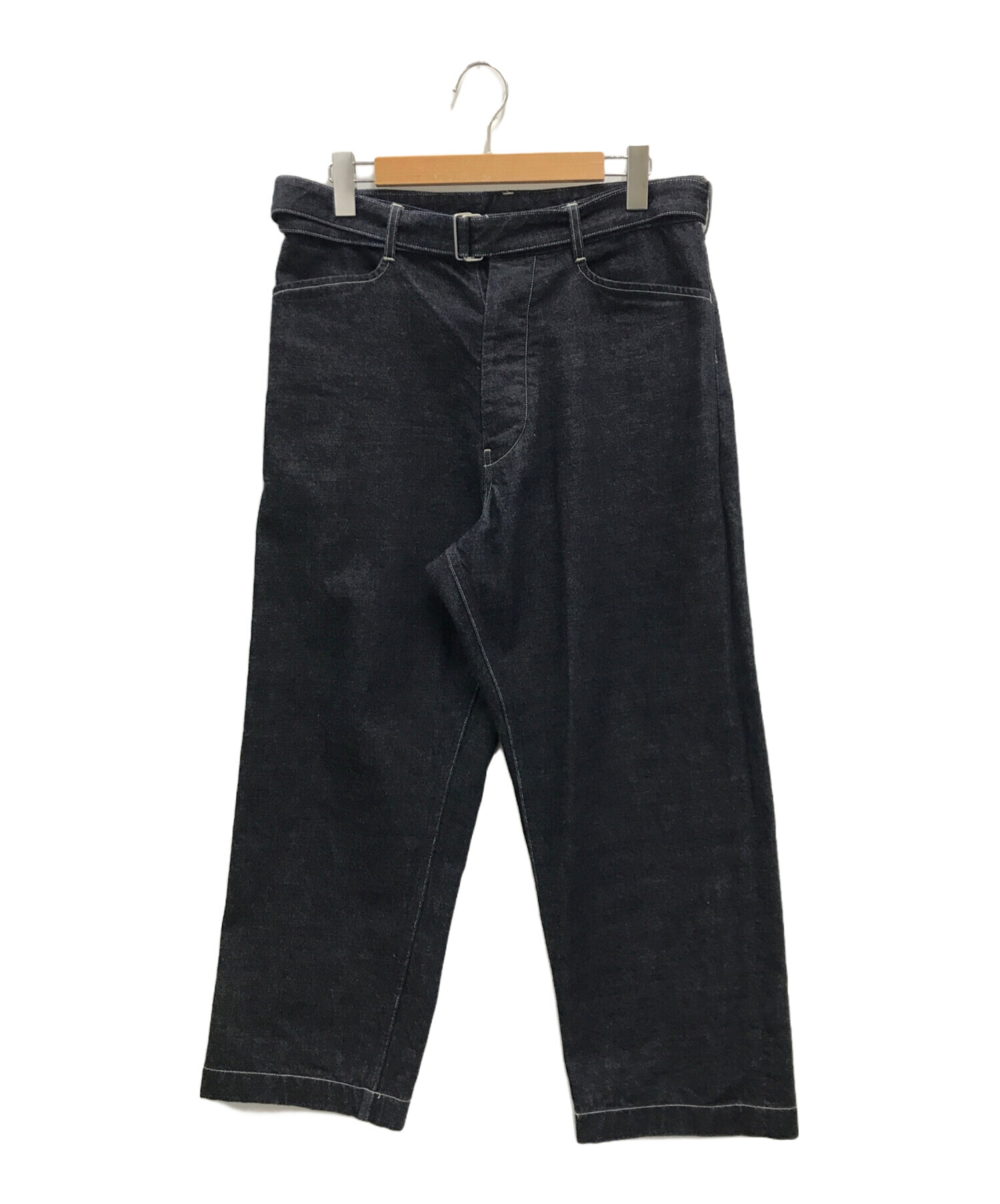 12.9oz DENIM LONG BELTED PANTS 【公式通販】