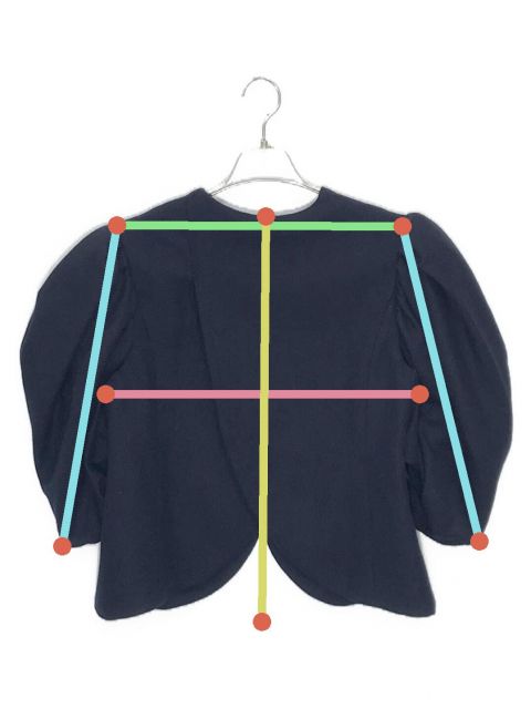 中古・古着通販】RIKO (リコ) Jackie blouse(ジャッキー ブラウス
