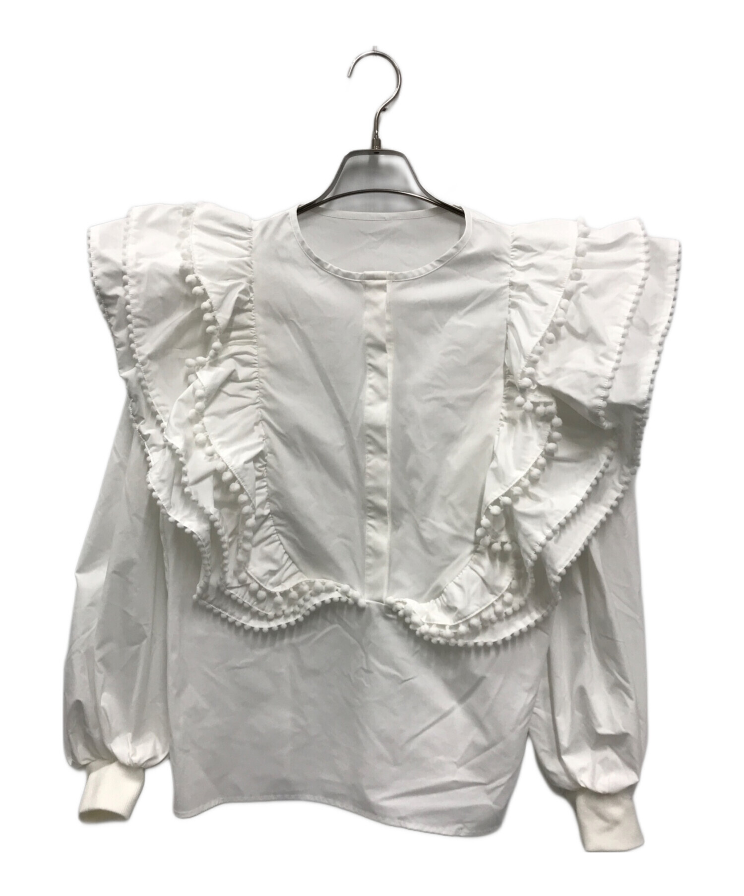 ロージーモンスター　fluffy tulle blouse 新品未使用 ロージーモンスターfluffy tulle blouse - メルカリ