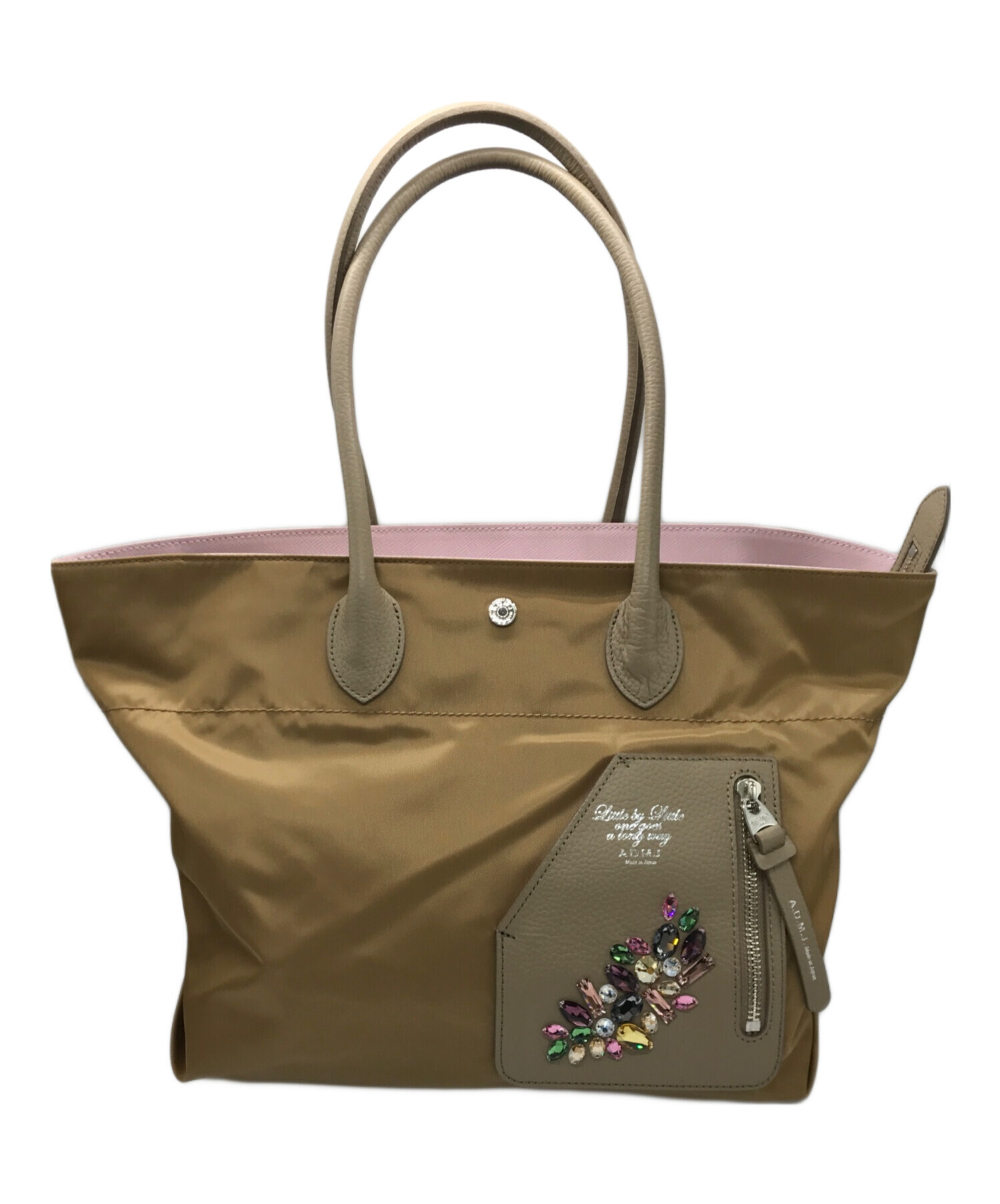 ～4月7日限定価格【新品】ADMJスワロフスキーアールデコクロスボディバッグ 中古・古着通販】A.D.M.J. (エーディーエムジェイ) デービス