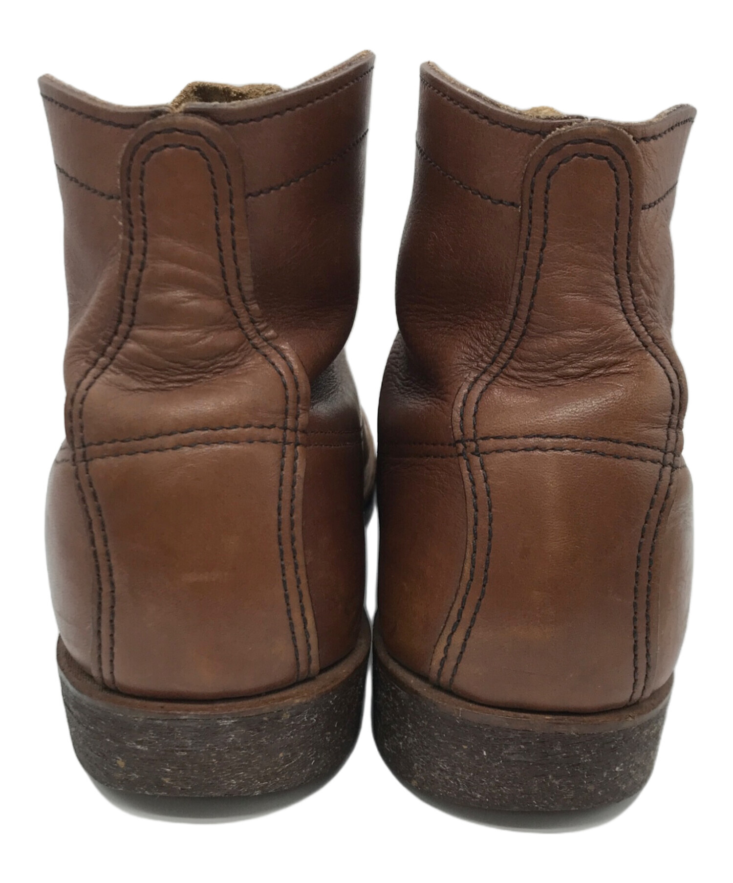 た*か様 RED WING SHOES ラインマンブーツ ブラウン US9 RED WING SHOES（レッドウィング） REDWING 6インチ ラインマン ブーツ