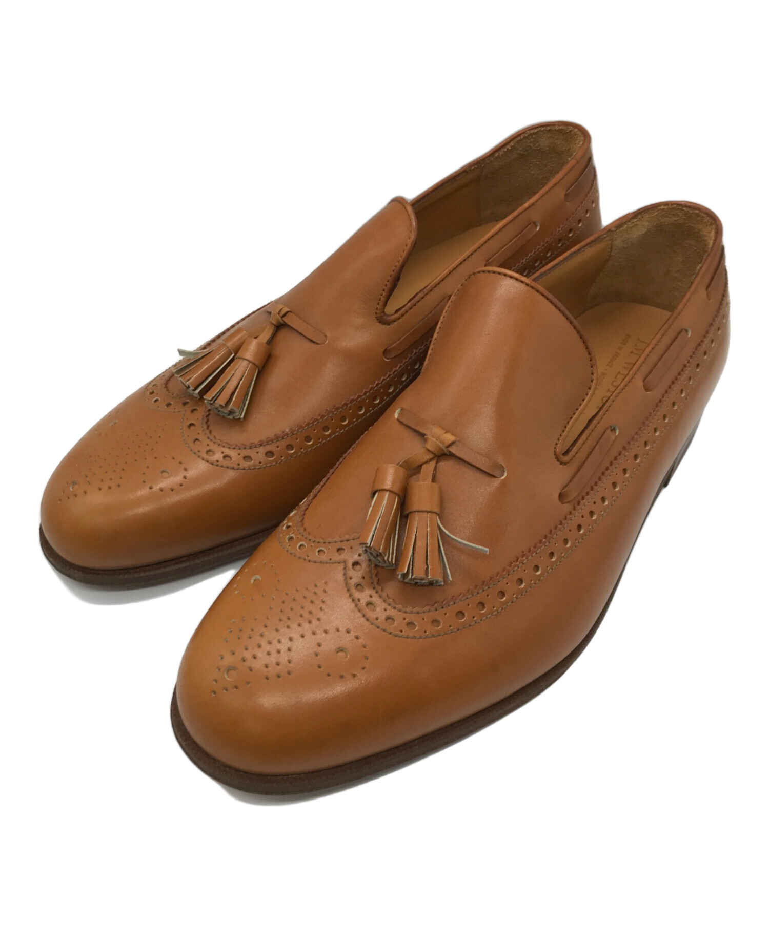 J.M. WESTON 本革タッセル付き ローファー J M Weston タッセル