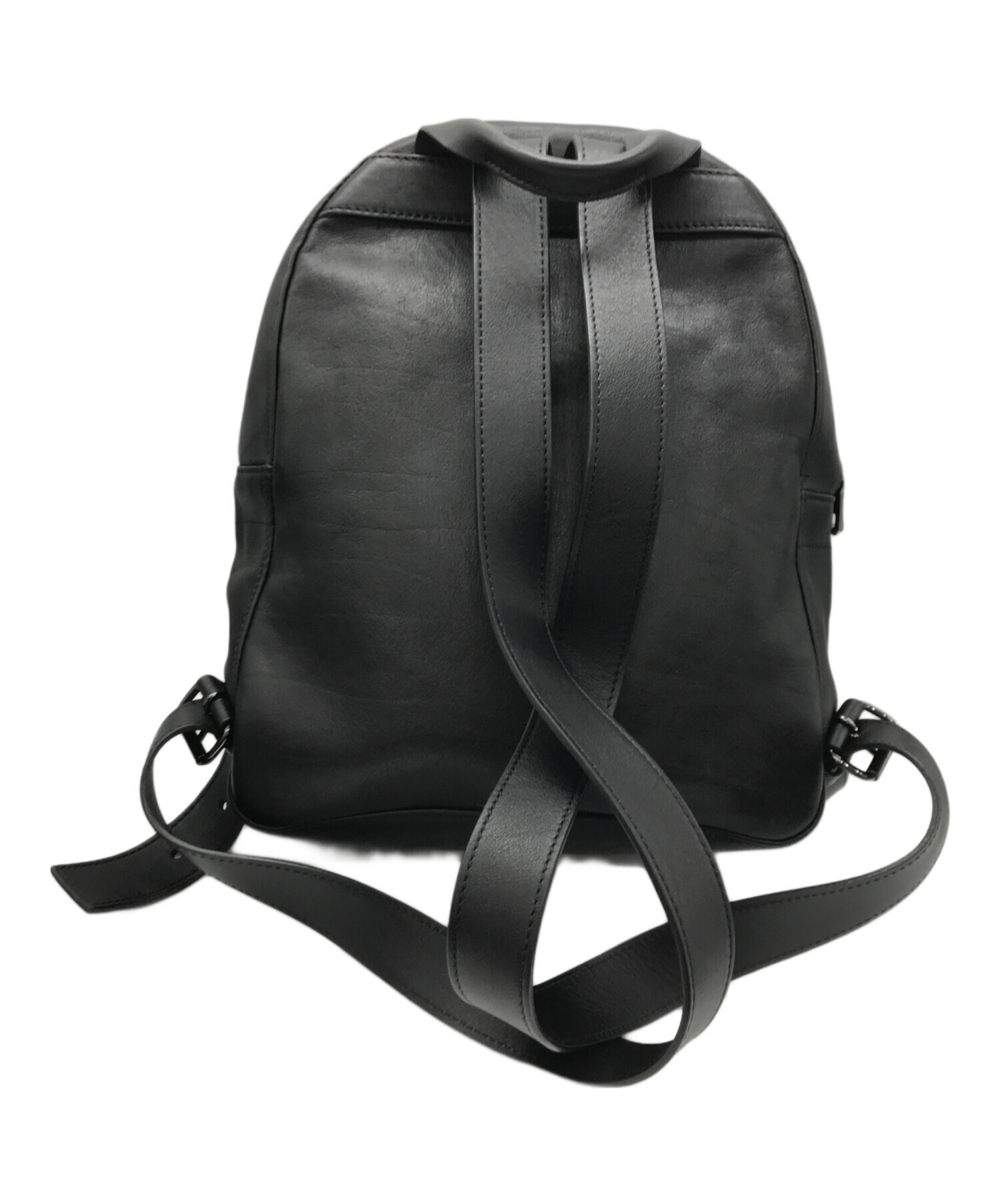中古・古着通販】LONGCHAMP (ロンシャン) 3D レザー バックパック 