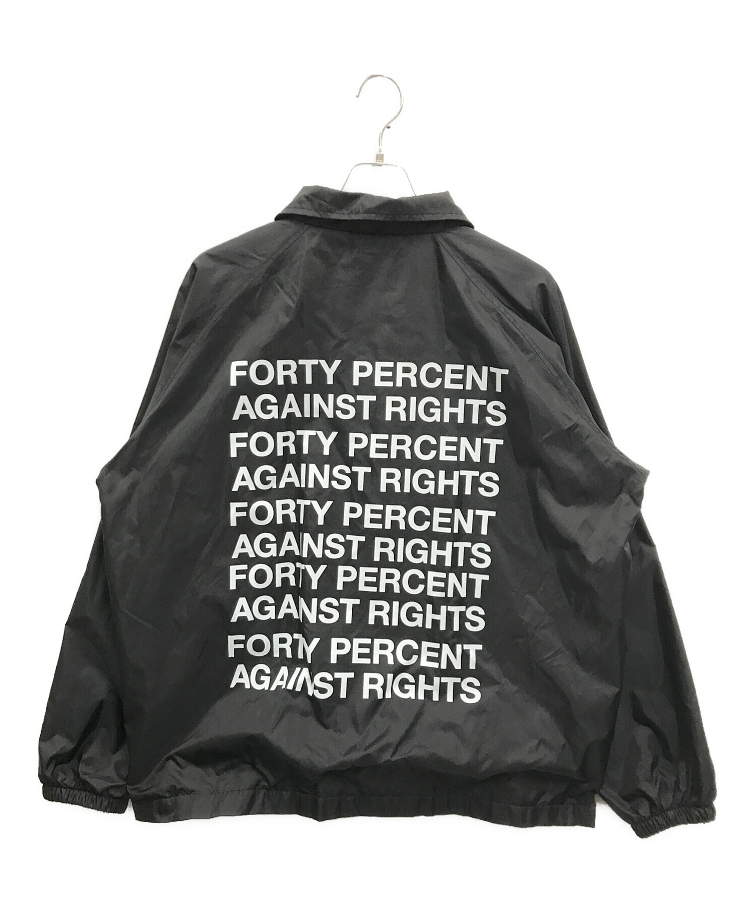 FORTY PERCENTS AGAINST RIGHTS ナイロンジャケット FORTY PERCENT