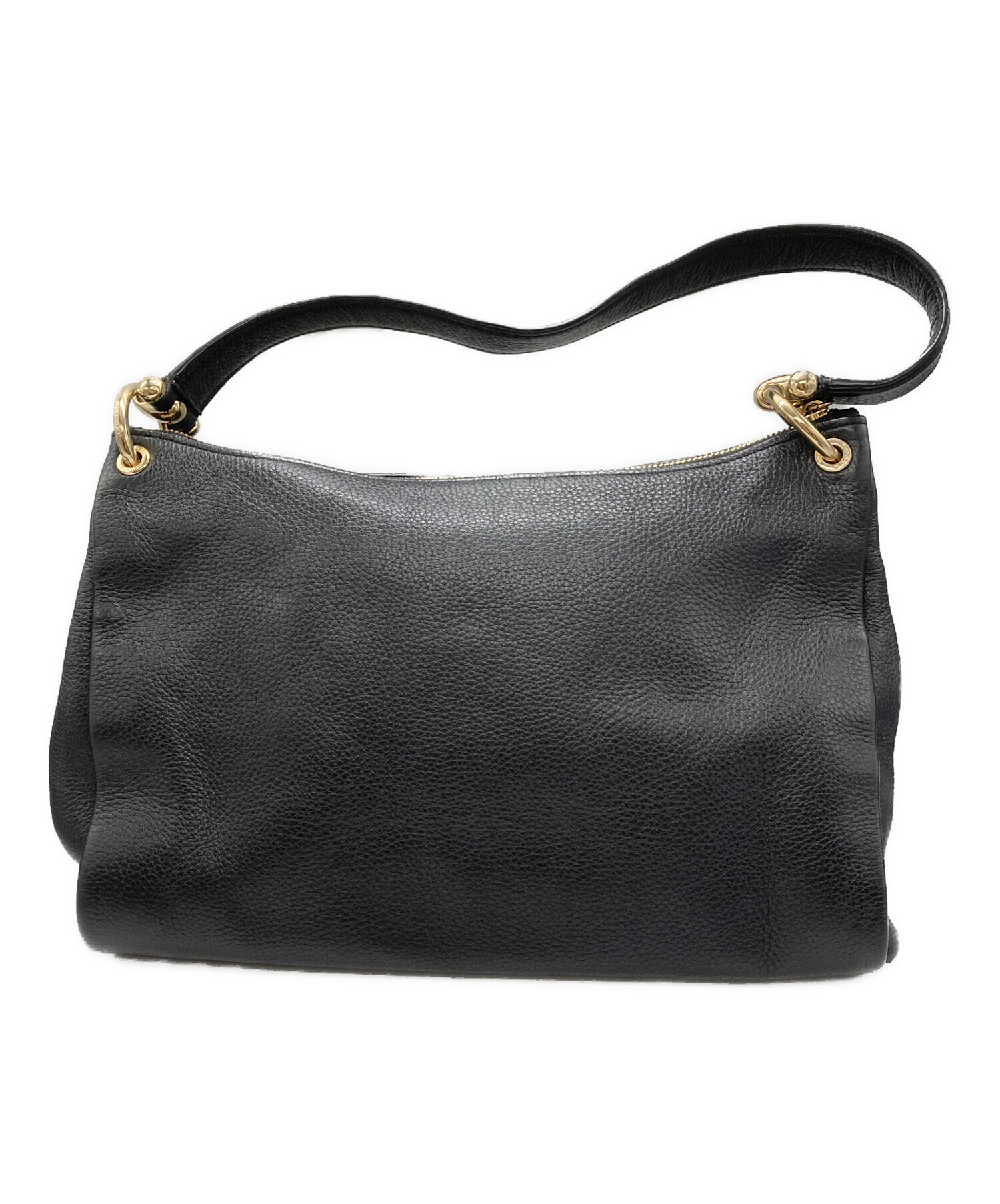 中古・古着通販】COACH (コーチ) ワンショルダーバッグ ブラック