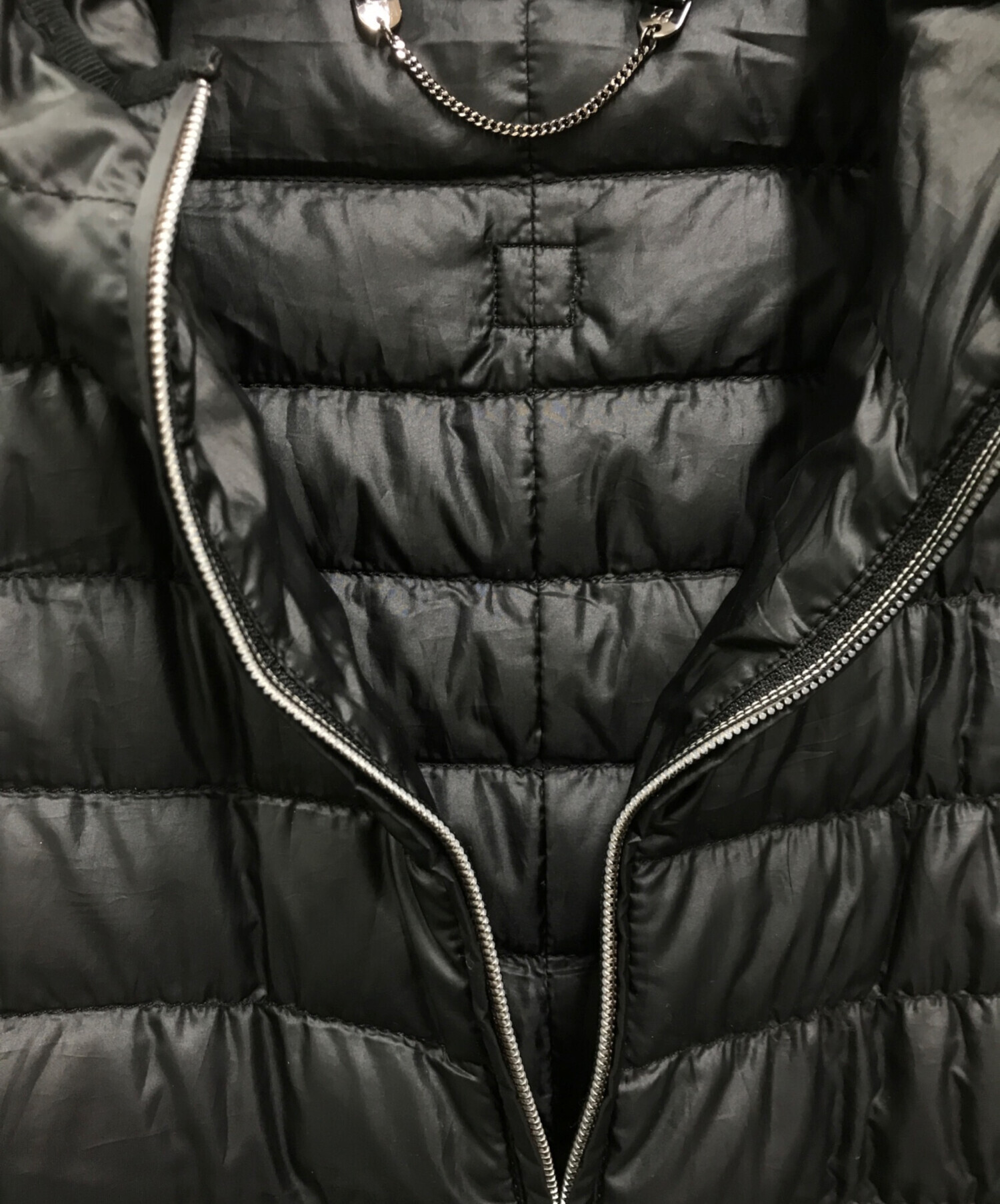 美品MAX MARA フード付きブラックダウンジャケット44 中古・古着通販】Weekend Max Mara (ウィークエンド マックスマーラ