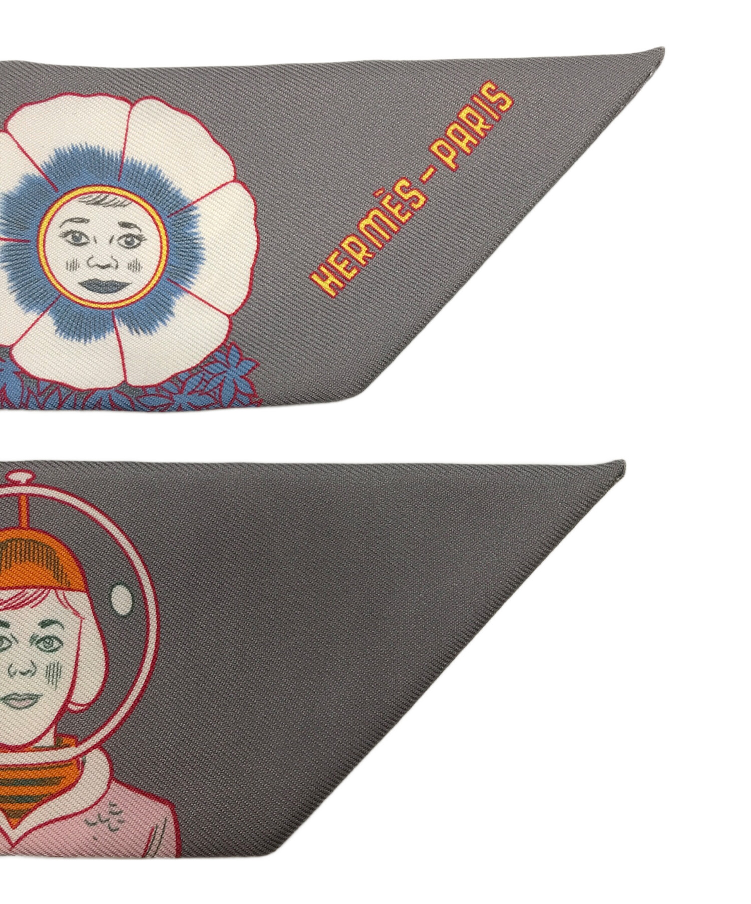 HERMES ツィリー　一度の使用 中古・古着通販】HERMES (エルメス) トゥイリー ツイリー グレー