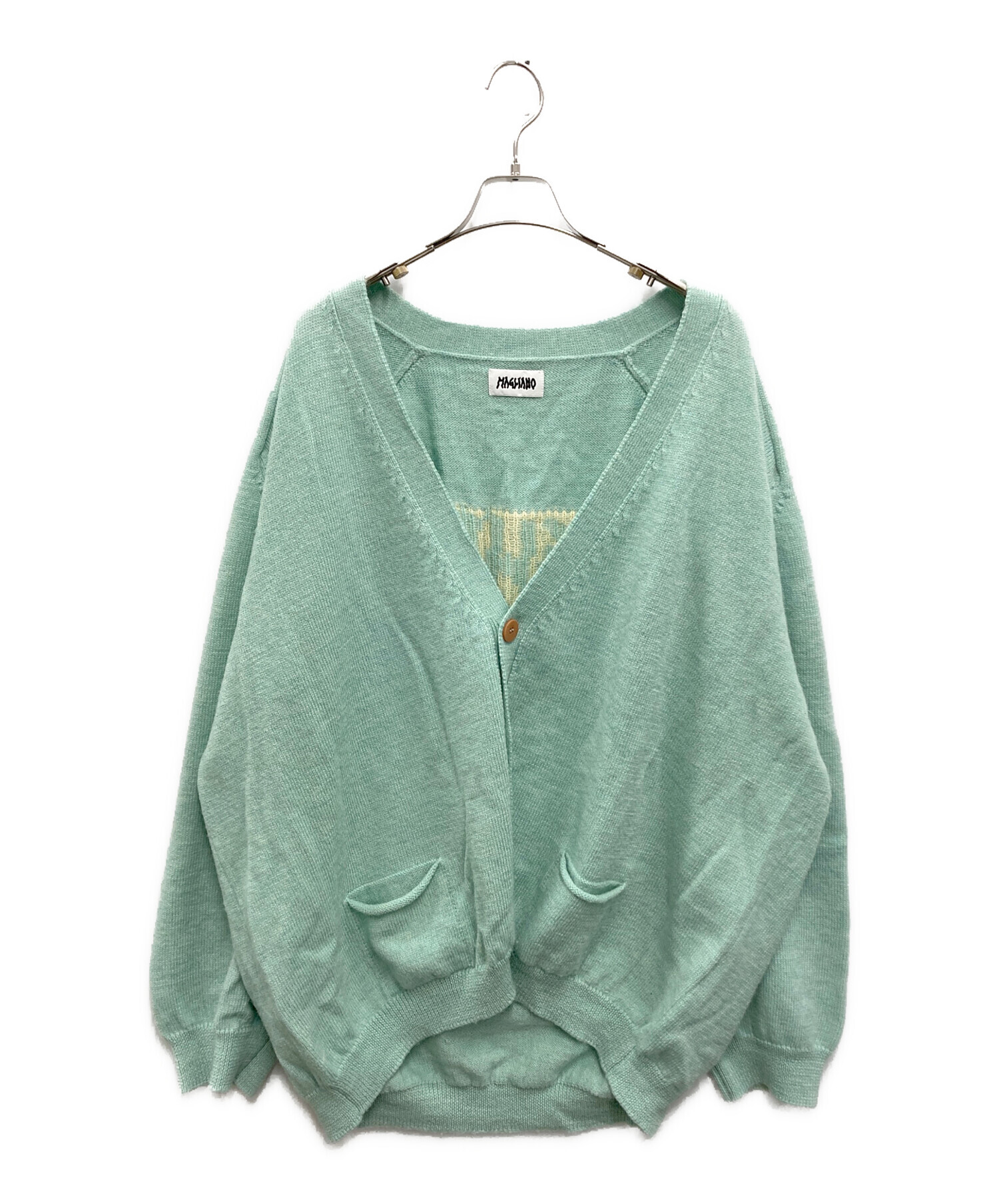 中古・古着通販】MAGLIANO (マリアーノ) GRAMPA CARDIGAN グリーン