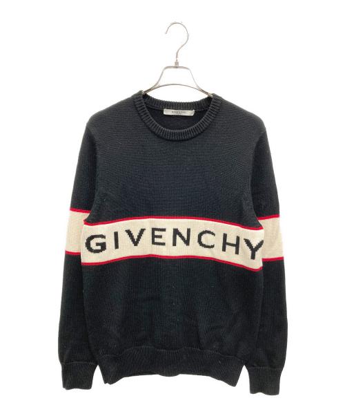 中古・古着通販】GIVENCHY (ジバンシィ) ウールニット ブラック サイズ