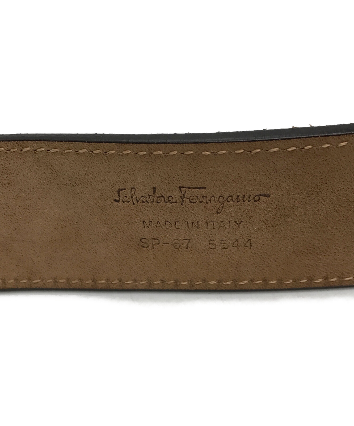 未使用品☆レア☆サルヴァトーレフェラガモ ガンチーニベルト 70 ブラウン 中古・古着通販】Salvatore Ferragamo (サルヴァトーレ フェラガモ