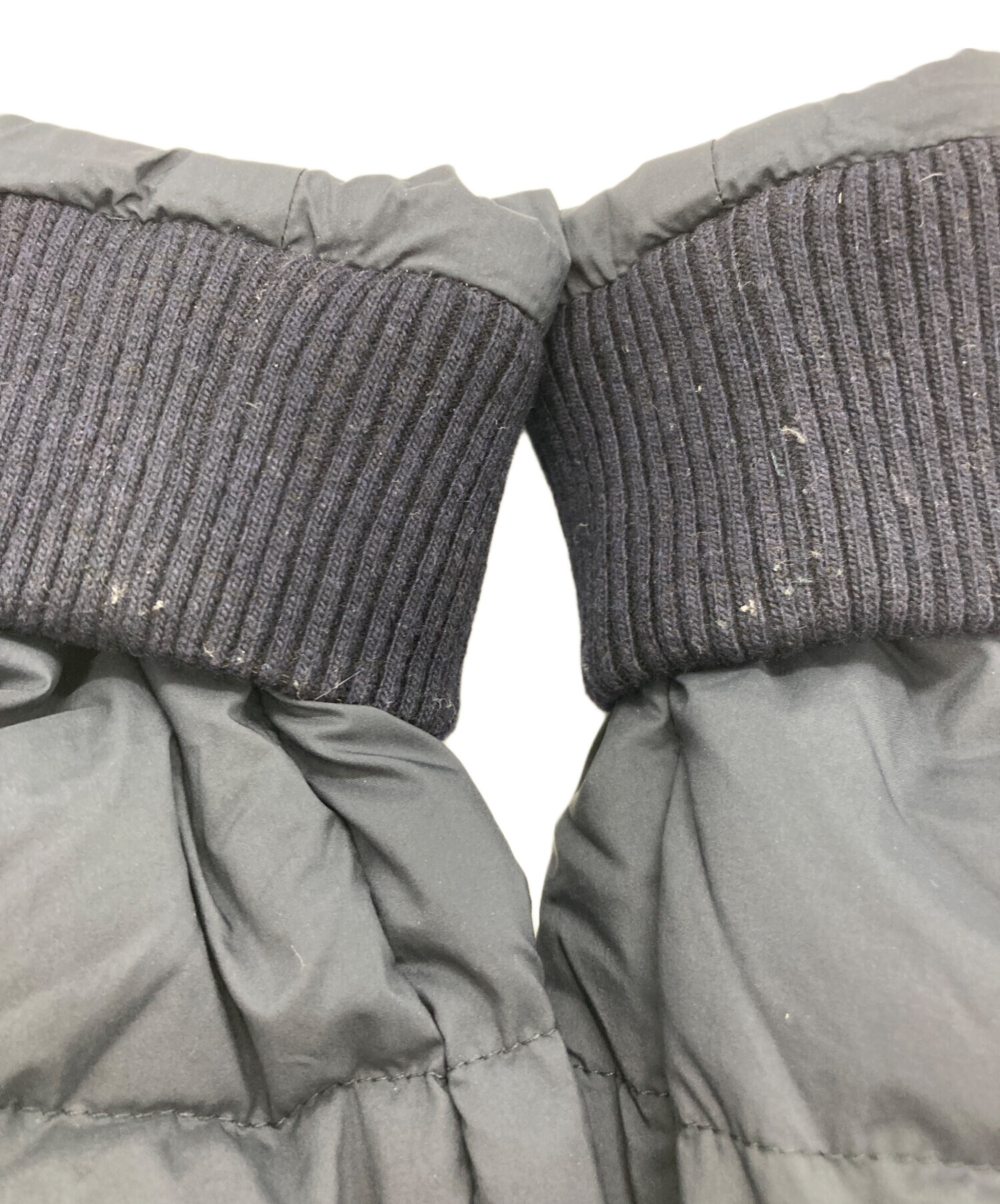 中古・古着通販】HERNO (ヘルノ) ファー付きダウンジャケット ネイビー