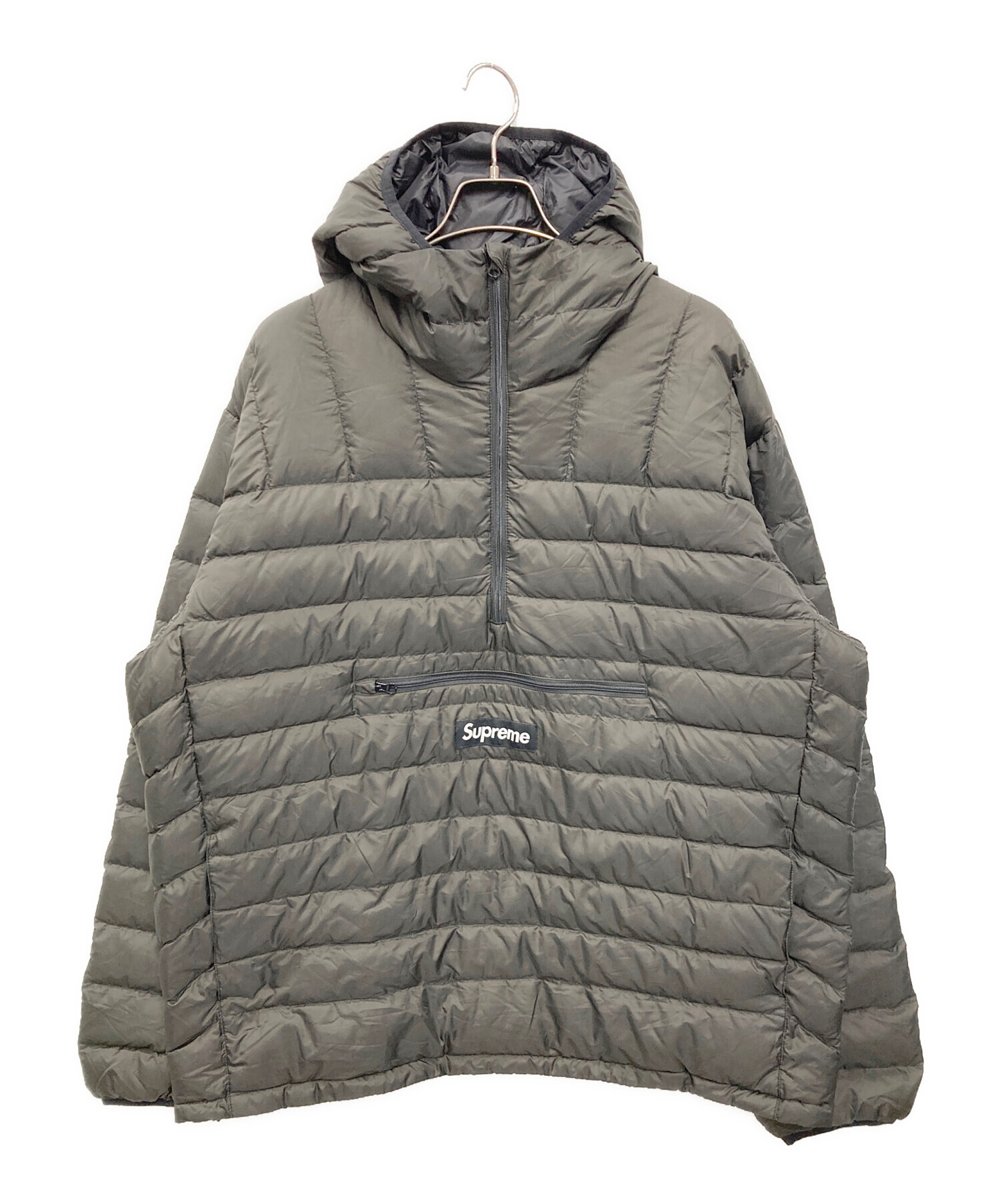 中古・古着通販】Supreme (シュプリーム) Micro Down Half Zip Hooded