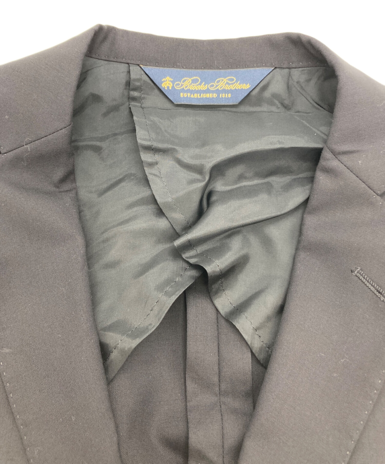Brooks Brothers 銀ボタンテーラードジャケット Mサイズ グレー 
