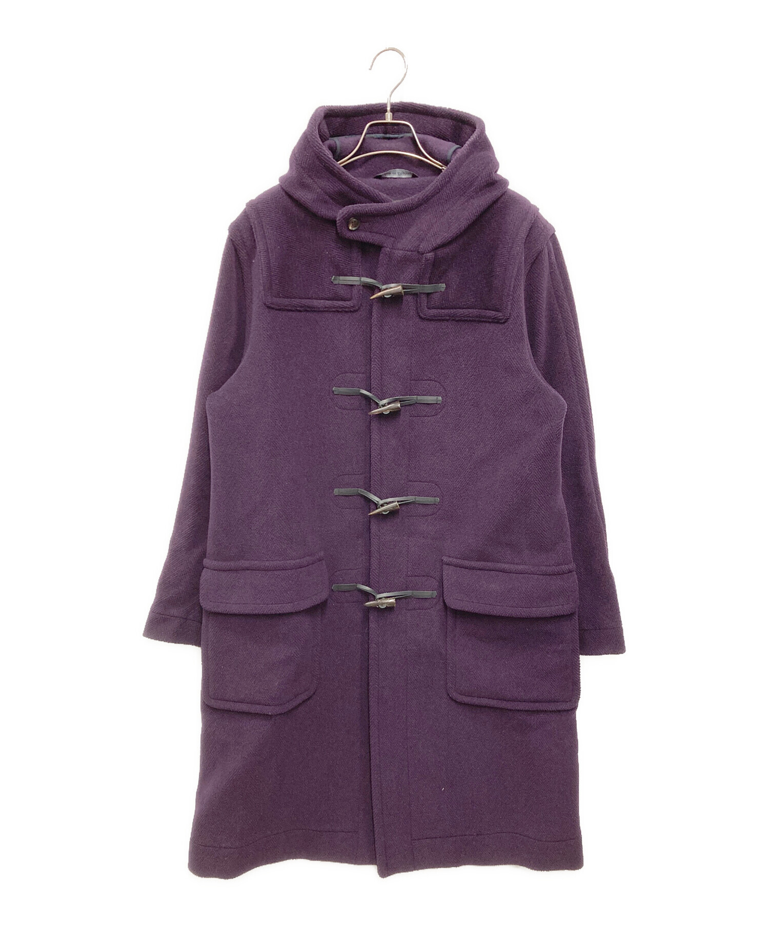 中古・古着通販】INVERTERE (インバーティア) ダッフルコート パープル