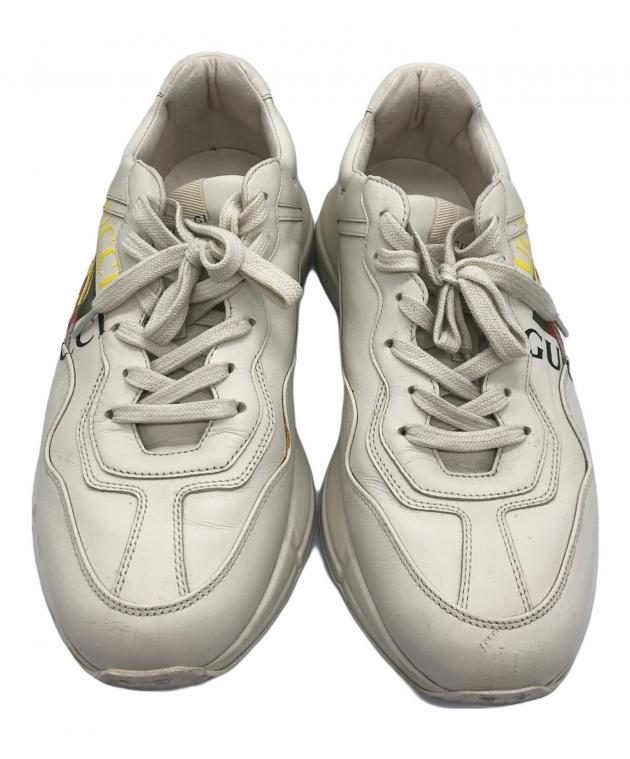 中古・古着通販】GUCCI (グッチ) GGロゴ ダッドスニーカー