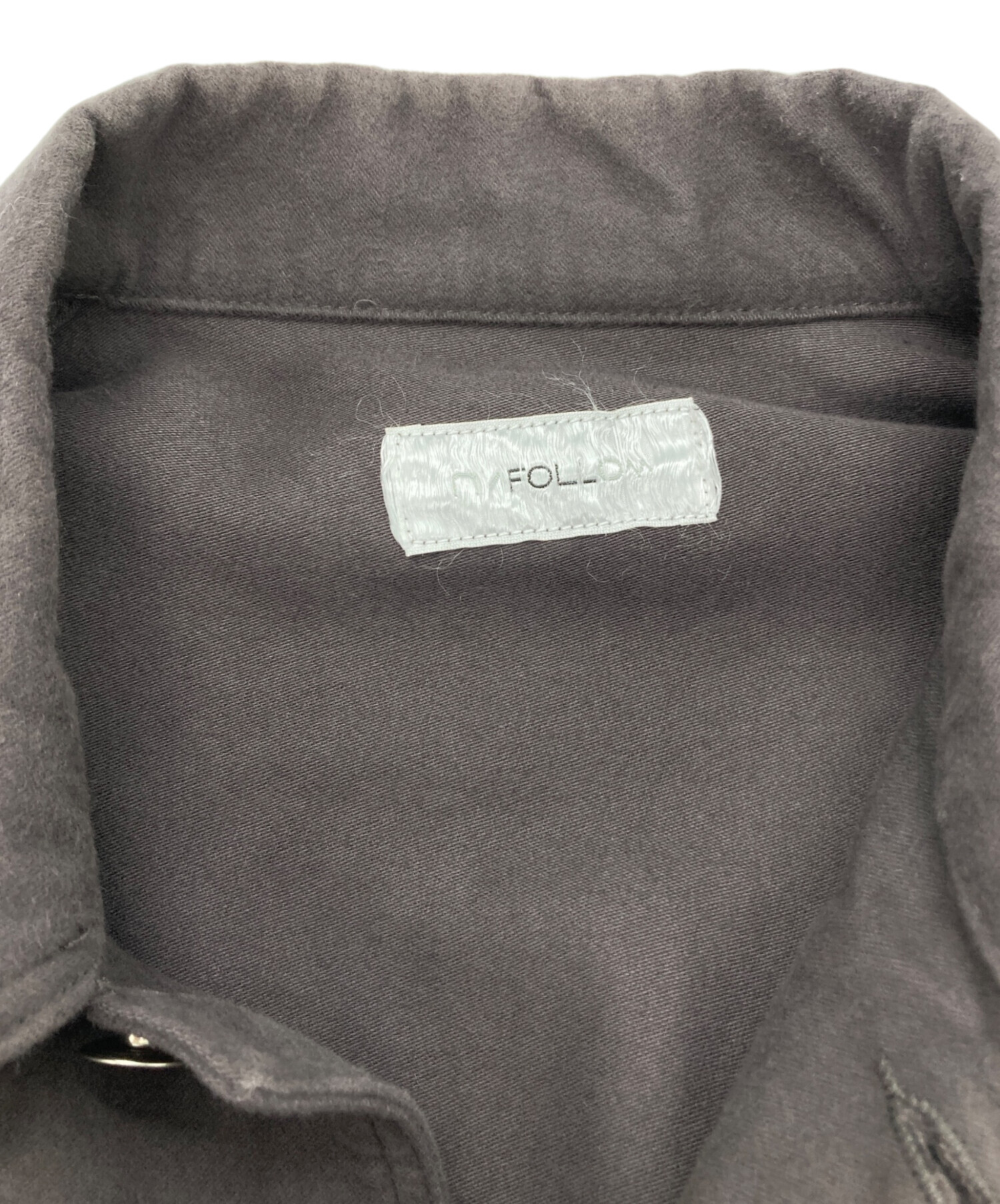 中古・古着通販】unfollow (アンフォロー) cocoon moleskin wardrobe 