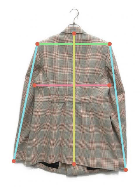 中古・古着通販】MASU (エムエーエスユー) グレンチェック ダブル