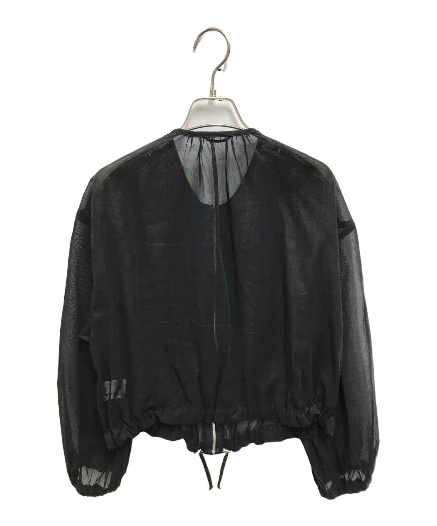 中古・古着通販】ANAYI (アナイ) シアーコットンギャザーブルゾン 