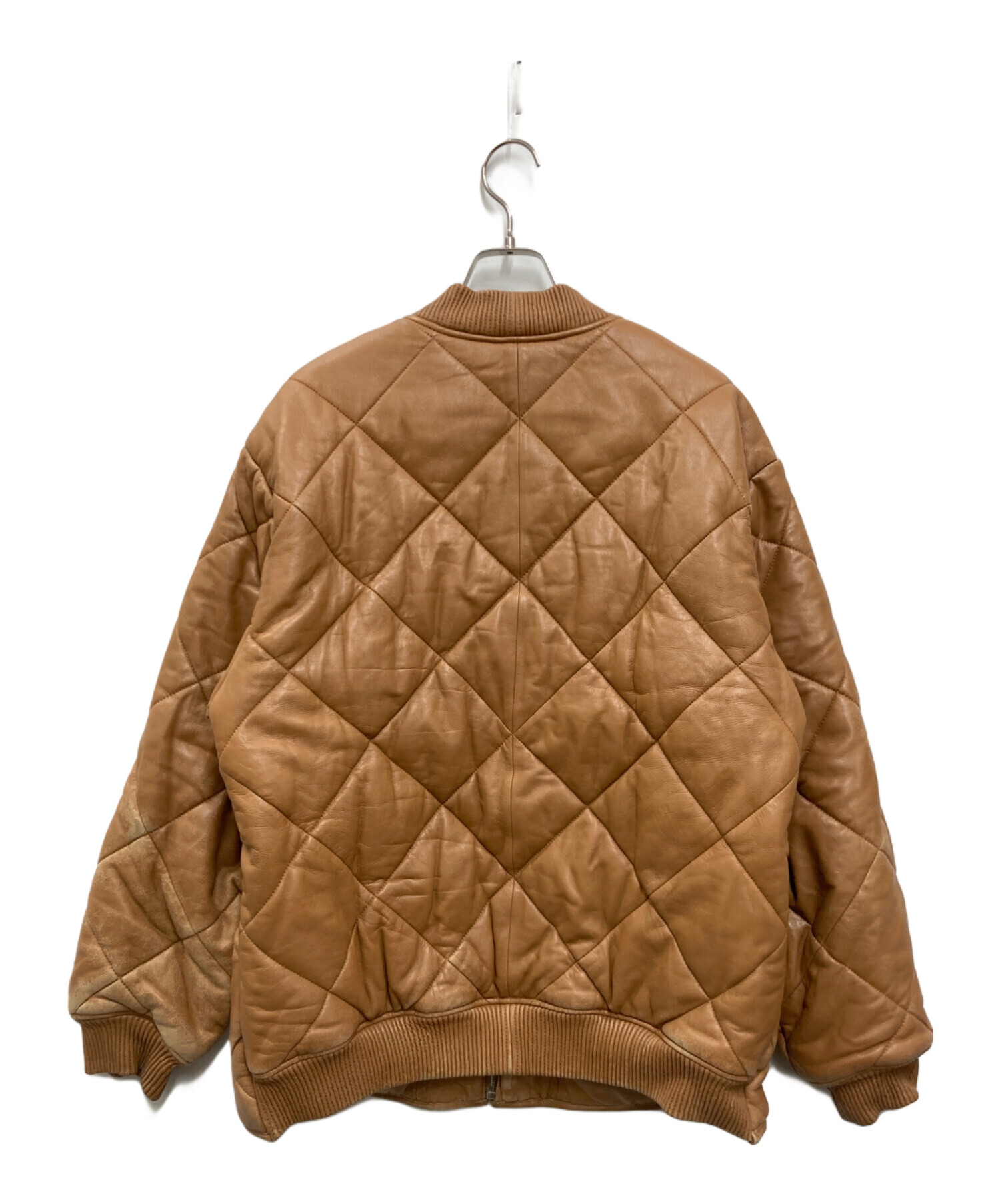 中古・古着通販】Supreme (シュプリーム) Quilted Leather Work Jacket 