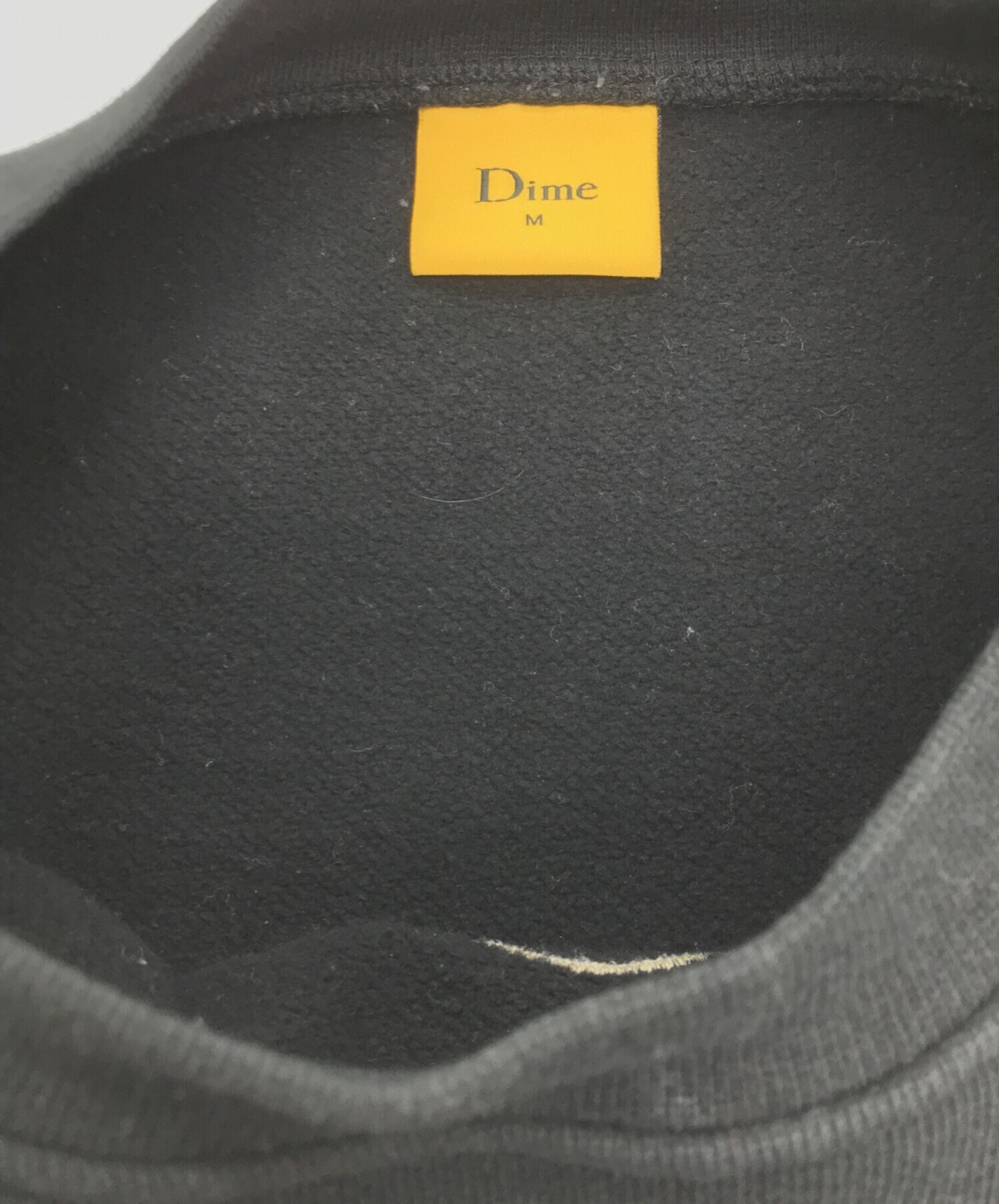 中古・古着通販】Dime (ダイム) Oracle Crew Sweat ブラック サイズ:M 