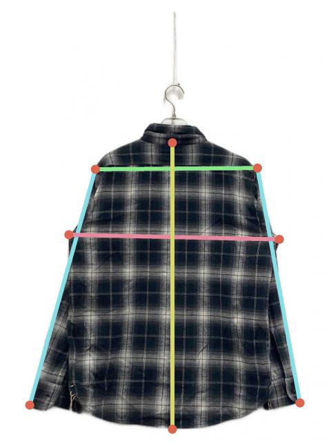 中古・古着通販】BONCOURA (ボンクラ) ネルワークシャツ オンブレ 中古・古着通販】BONCOURA (ボンクラ) ネルワークシャツ オンブレ