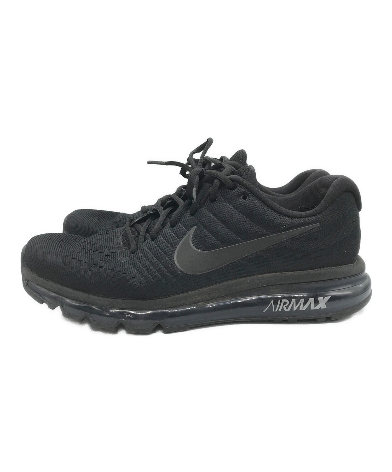 中古・古着通販】NIKE (ナイキ) AIR MAX 2017 ブラック サイズ:28.5cm 
