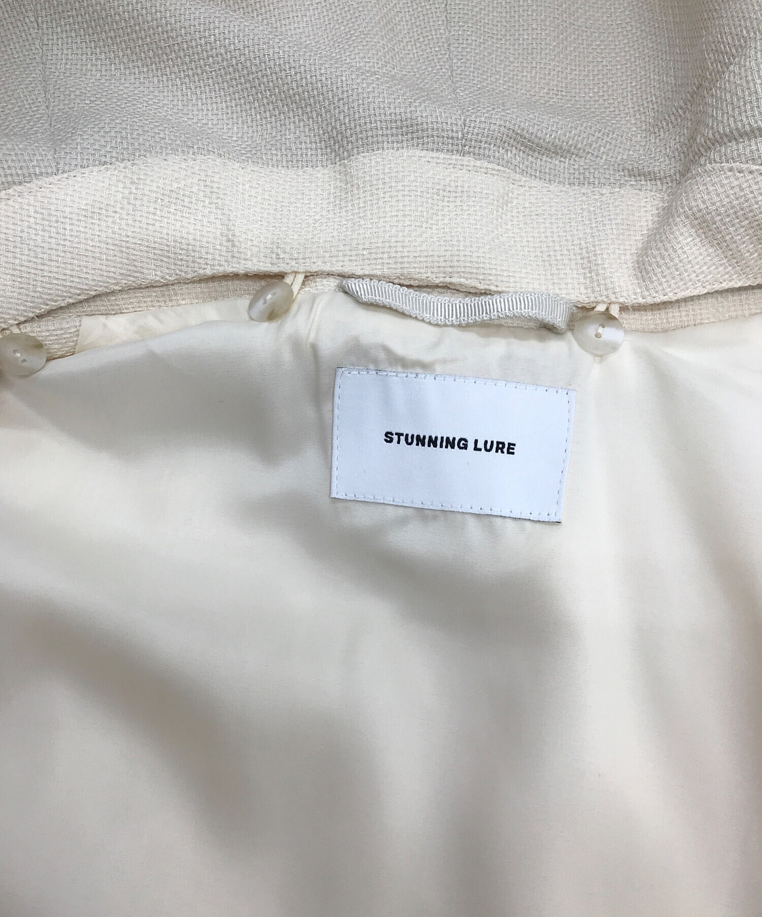 中古・古着通販】STUNNING LURE (スタニングルアー) ショートトレンチ 