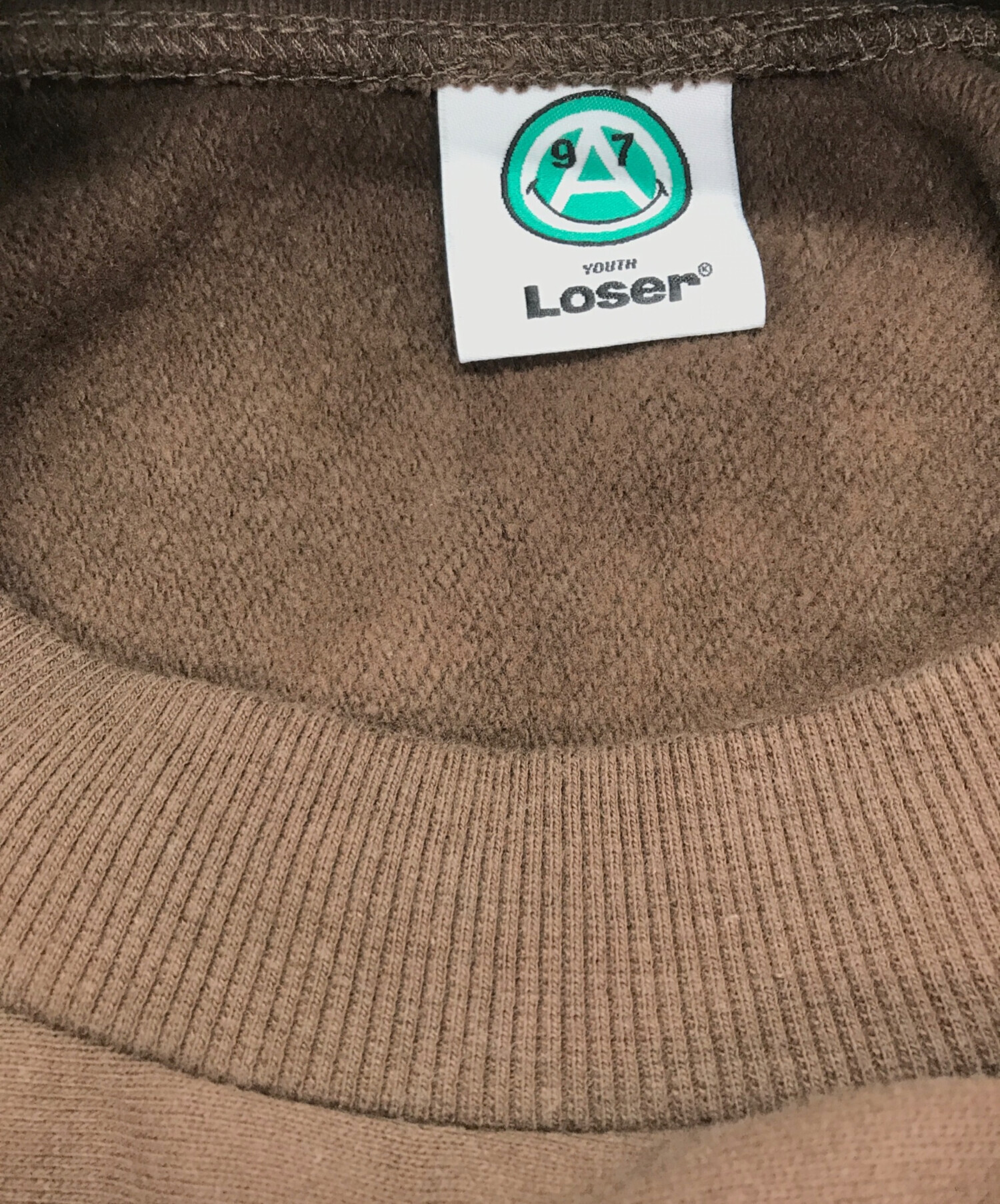 VERDY Loser Youth LOSER 0 スウェット SWEAT 公式通販 YOUTH ブラウン 