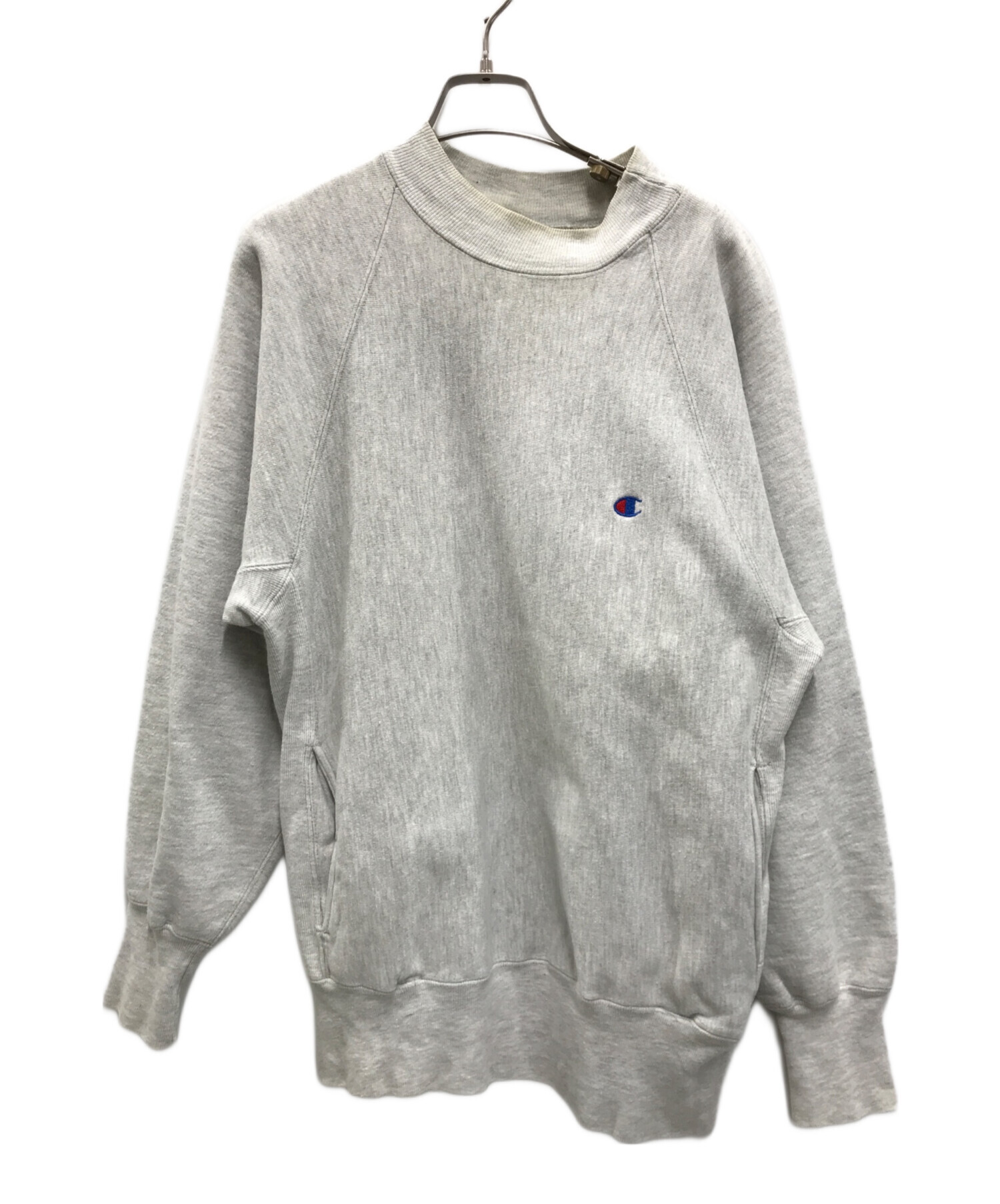 90s Champion Reverse Weave スウェット L グレー 中古・古着通販】Champion (チャンピオン) 90s REVERSE WEAVE ラグラン