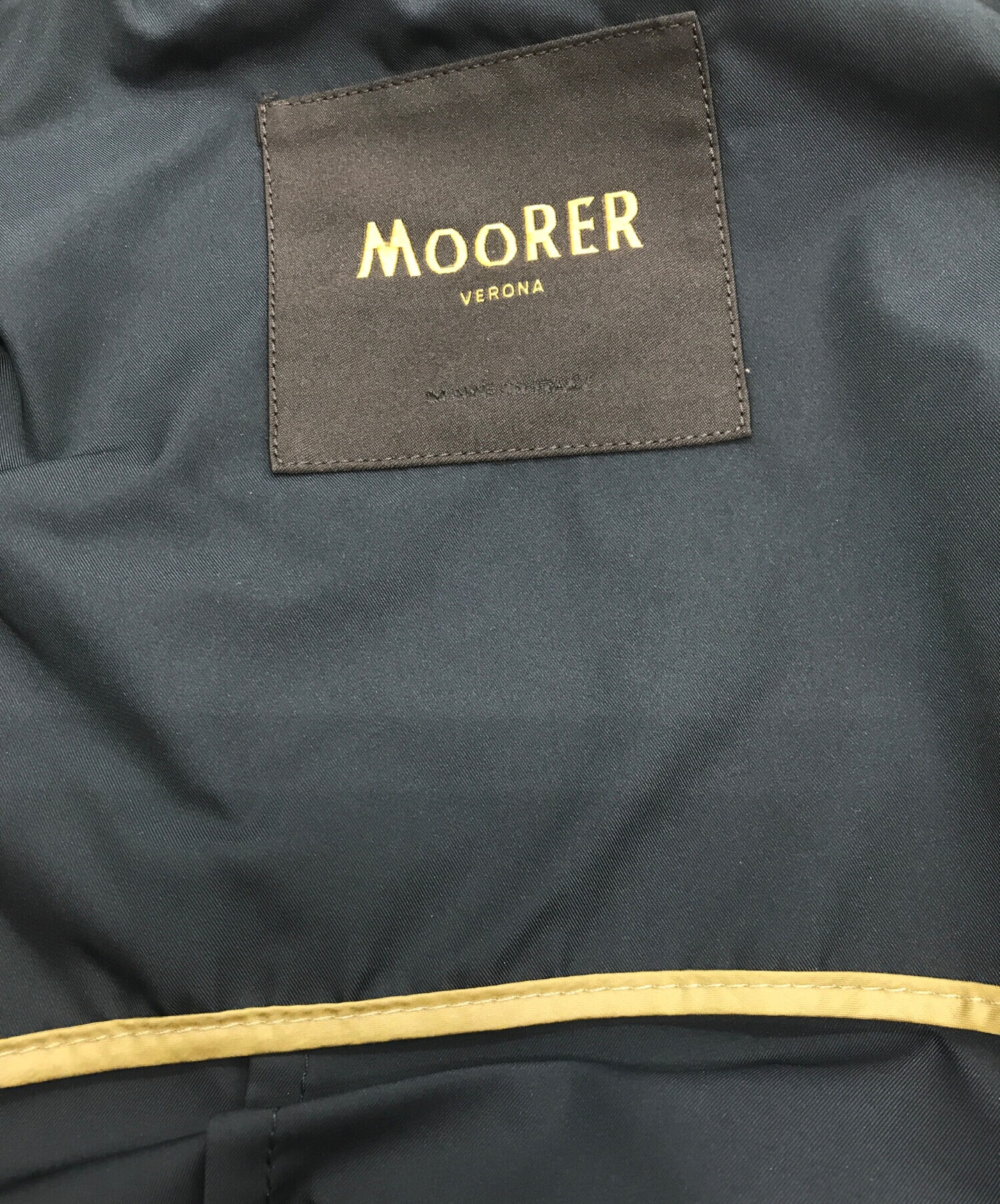 中古・古着通販】MOORER (ムーレー) M-65ナイロンジャケット ネイビー 