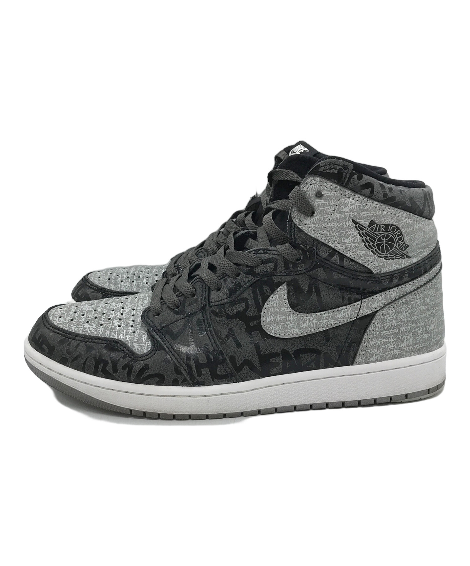中古・古着通販】NIKE (ナイキ) Air Jordan 1 High OG グレー サイズ 