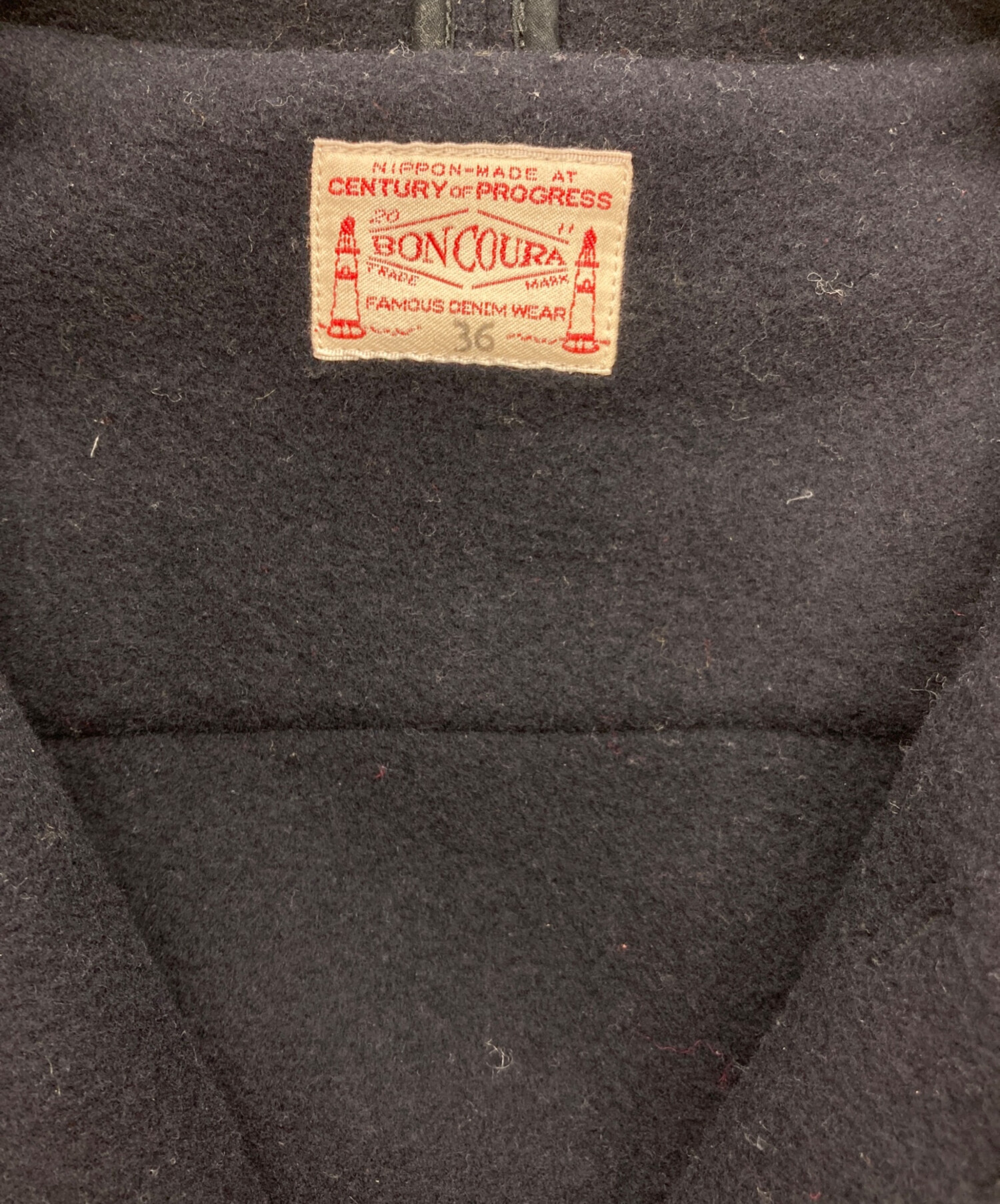 ボンクラ ダッフルコート 36 boncoura カシミヤ 【公式通販】