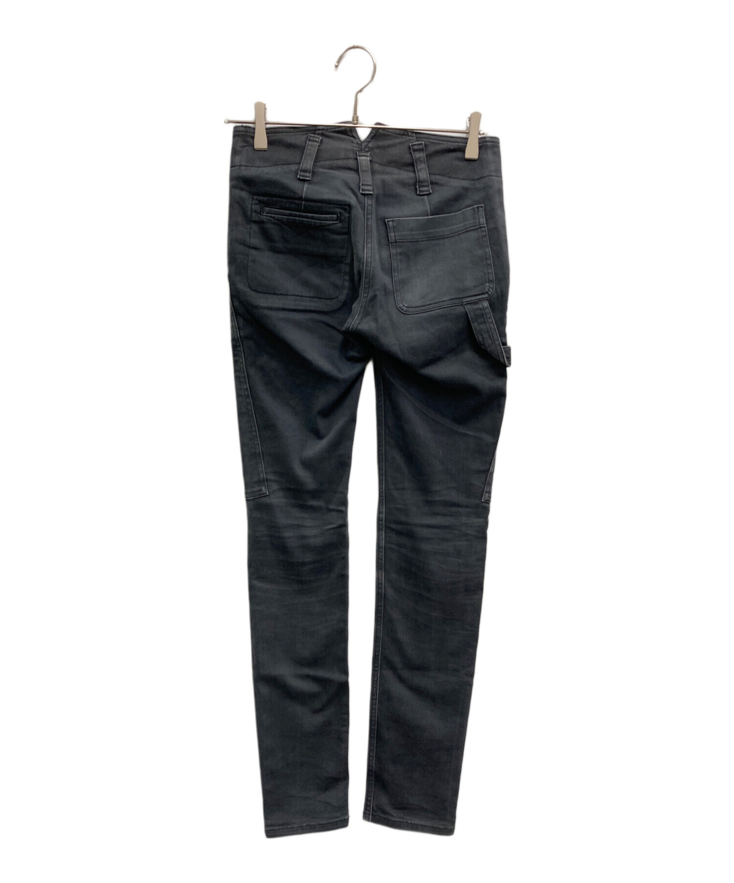 中古・古着通販】BALENCIAGA (バレンシアガ) デニムパンツ ブラック