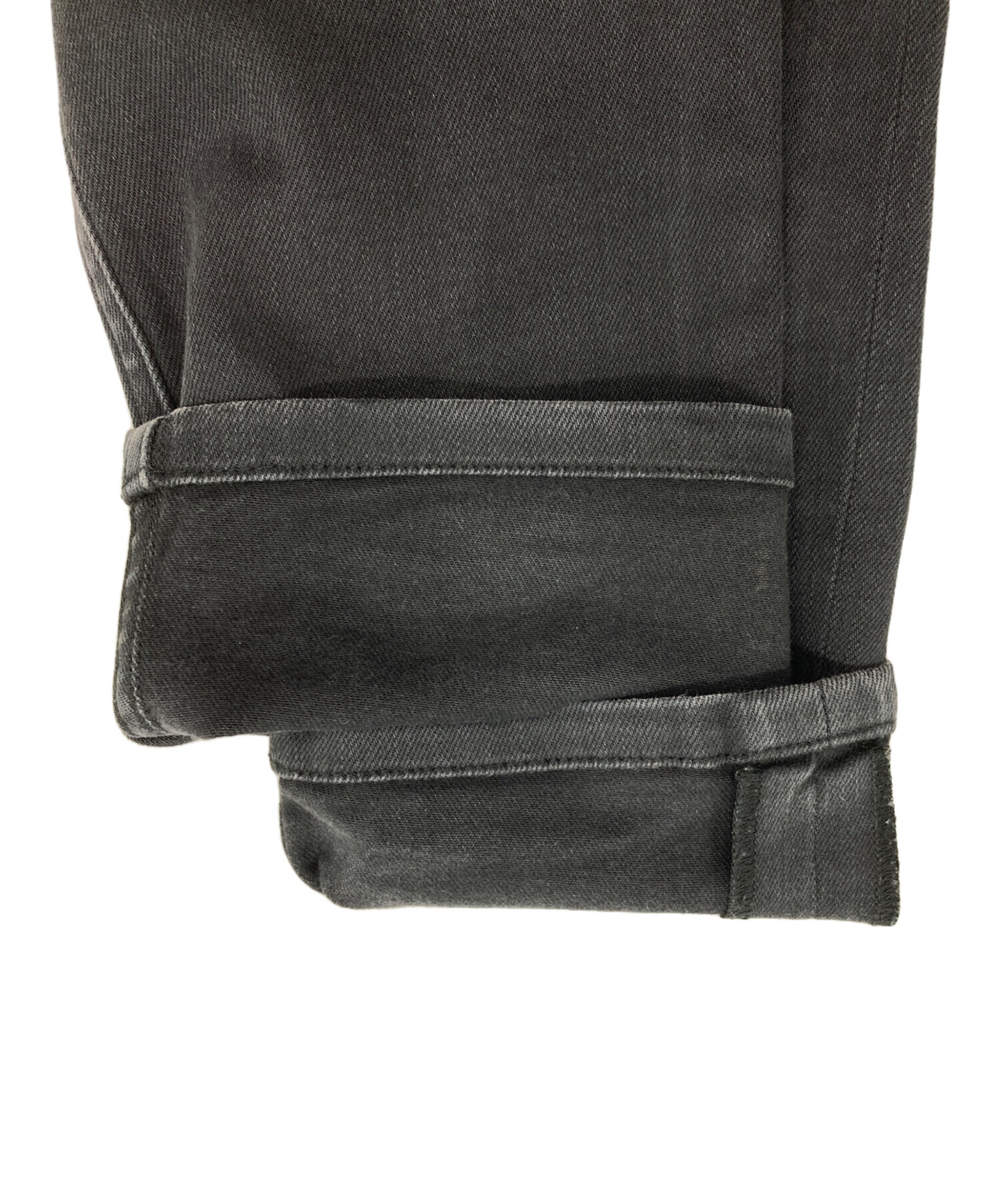 中古・古着通販】BALENCIAGA (バレンシアガ) デニムパンツ ブラック