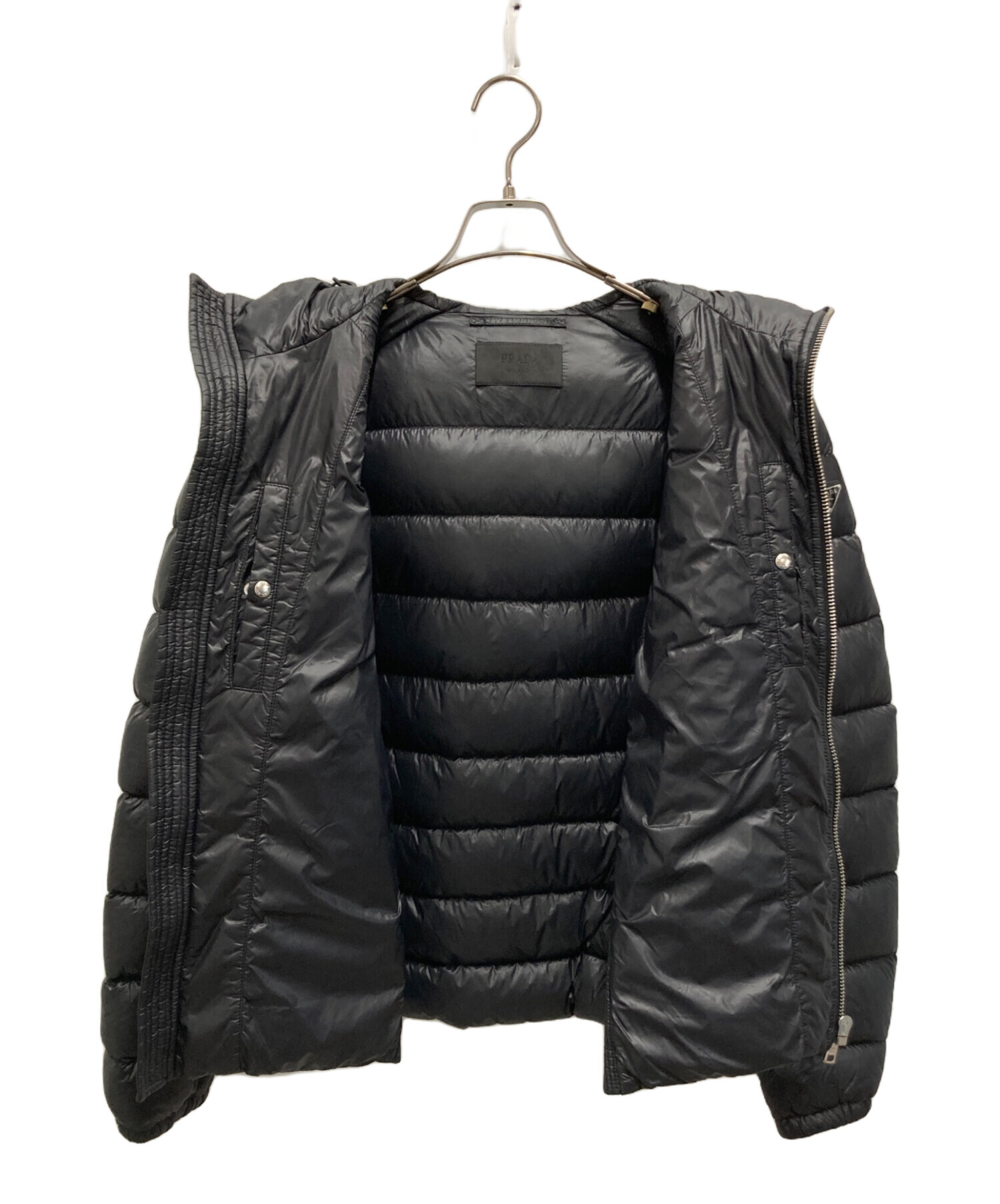 中古・古着通販】PRADA (プラダ) トライアングルプレートダウン