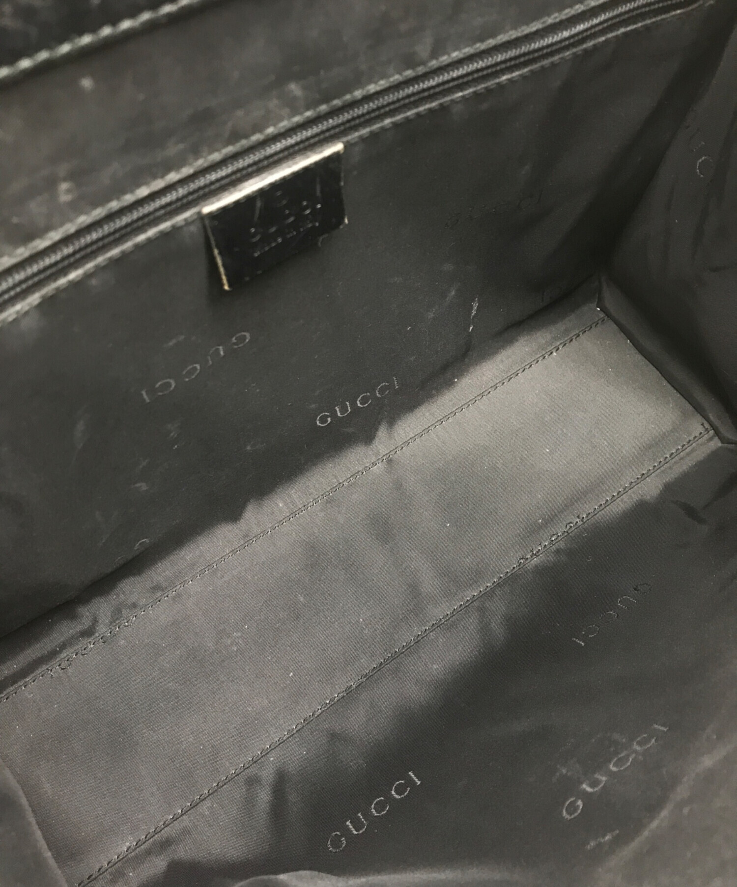 中古・古着通販】GUCCI (グッチ) ジャッキー ライントートバッグ 