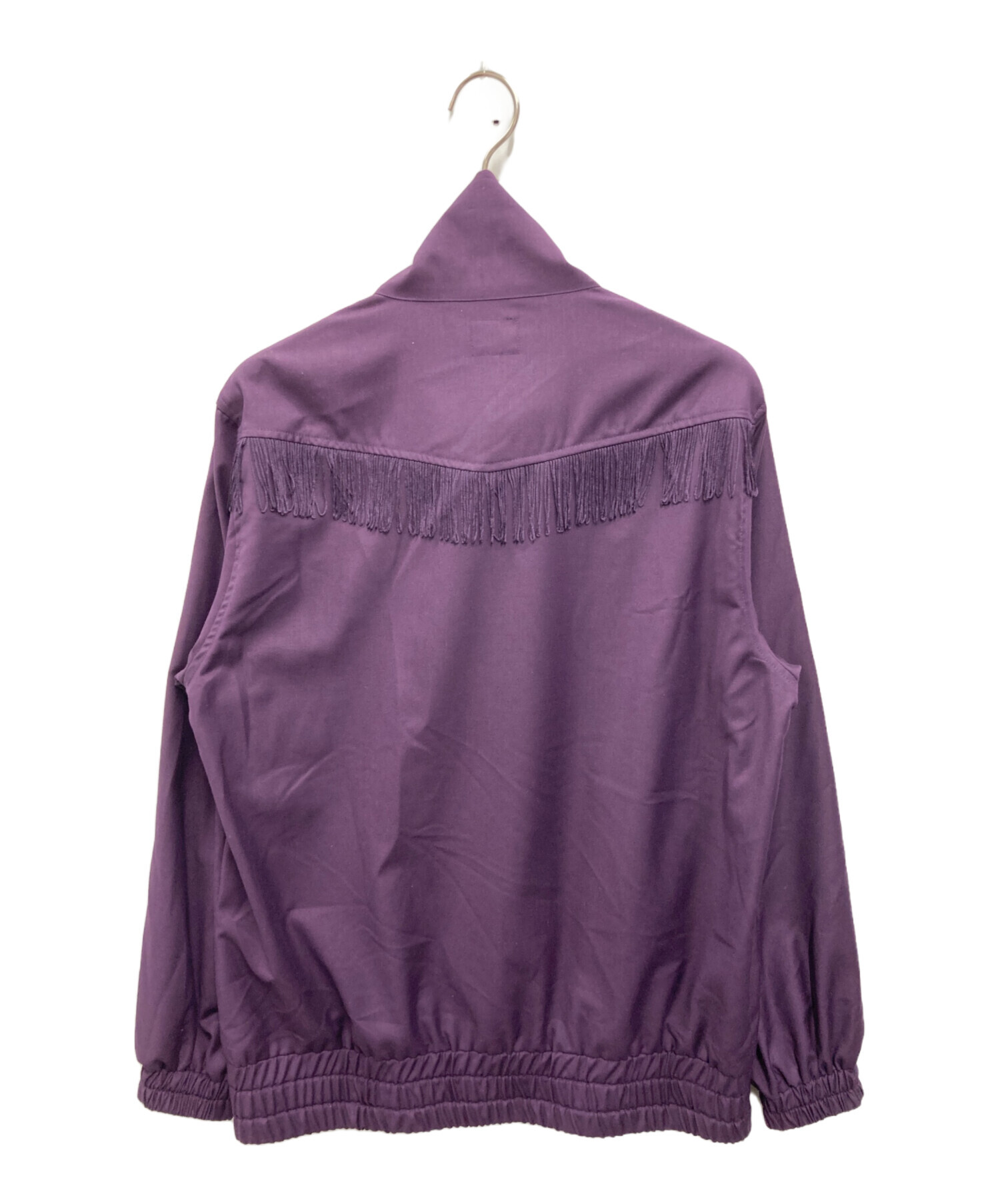 中古・古着通販】Needles (ニードルズ) FRINGE TRACK JACKET パープル
