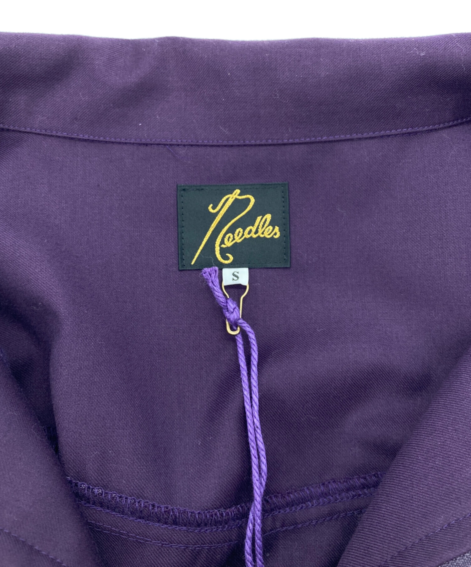 新品未使用タグ付 Needles ニードルズ フリンジ トラックジャケット 紫 中古・古着通販】Needles (ニードルズ) FRINGE TRACK JACKET パープル