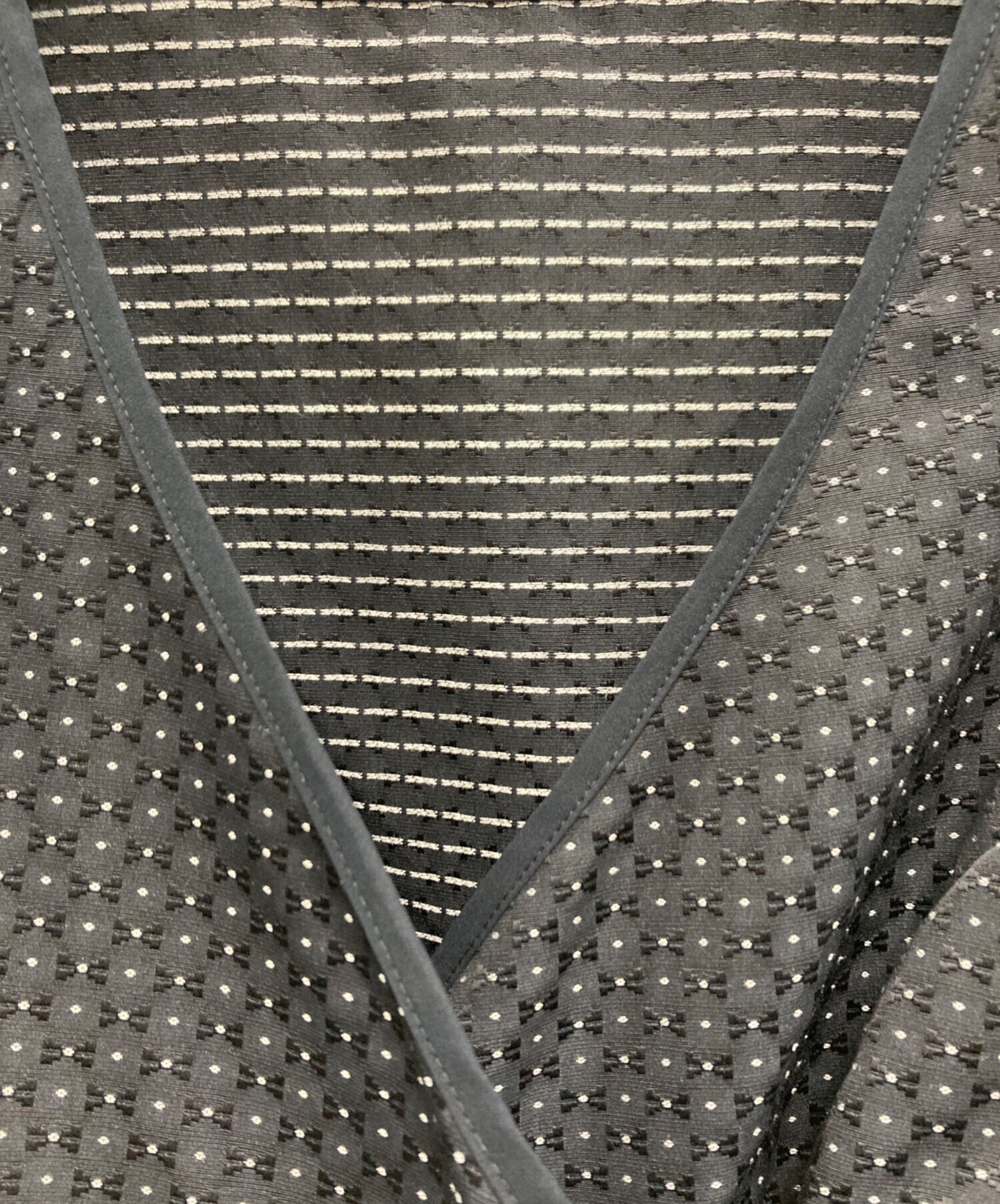 中古・古着通販】youa by NT (ユーア) RIBBON WING Blouse ブラック 