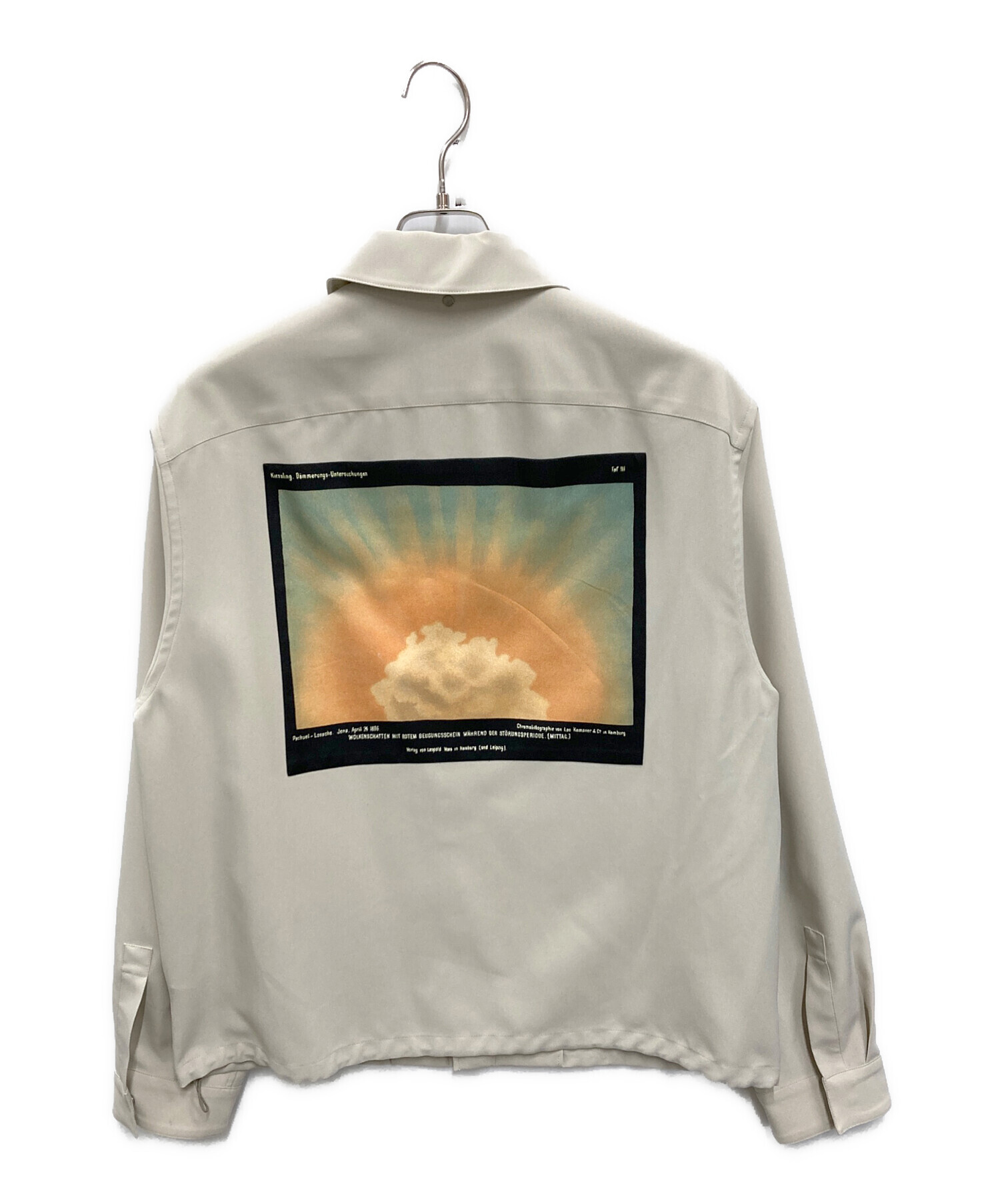 中古・古着通販】OAMC (オーエーエムシー) SYSTEM SHIRT アイボリー
