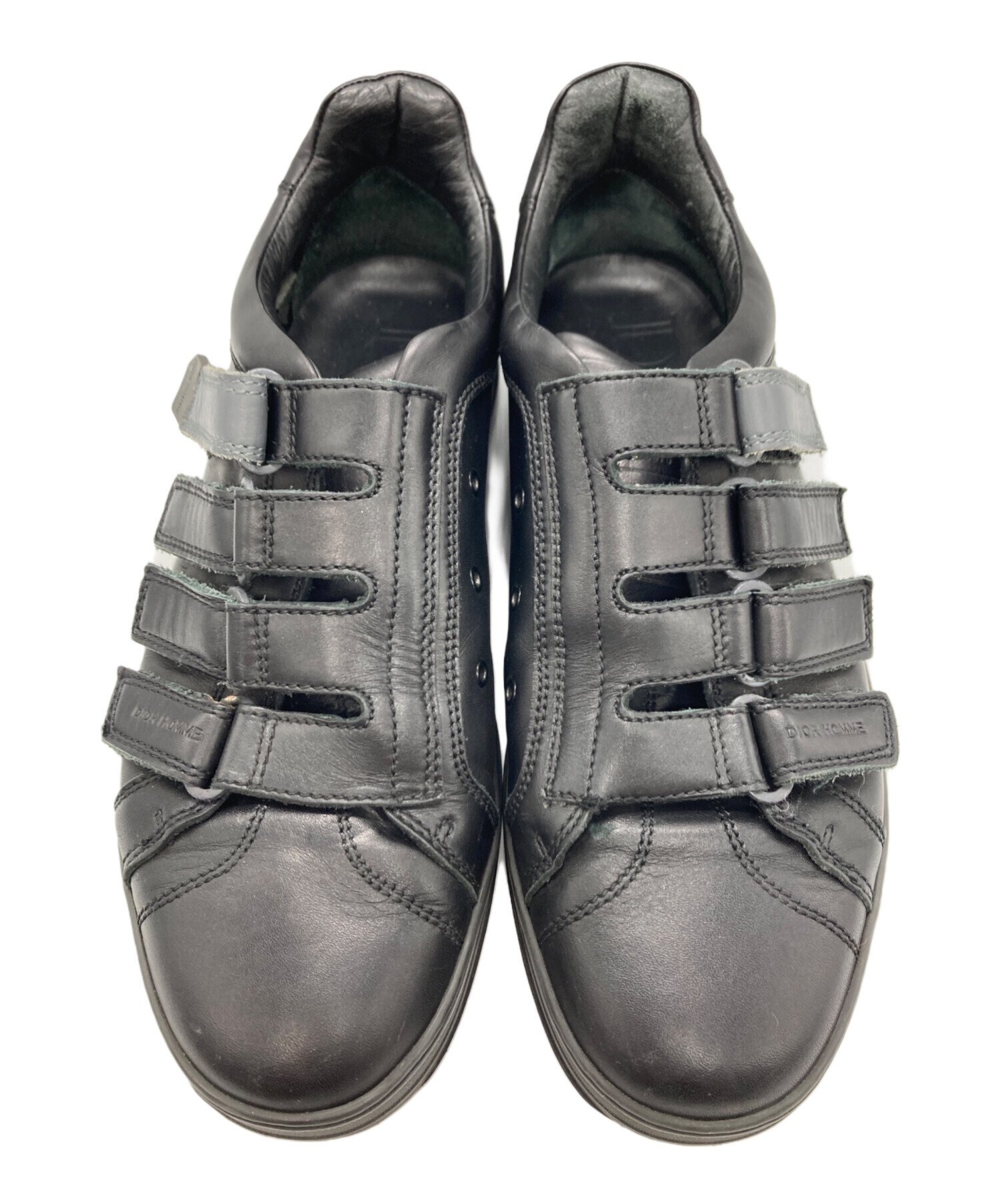 dior homme ディオールオムベルクロストラップブーツ