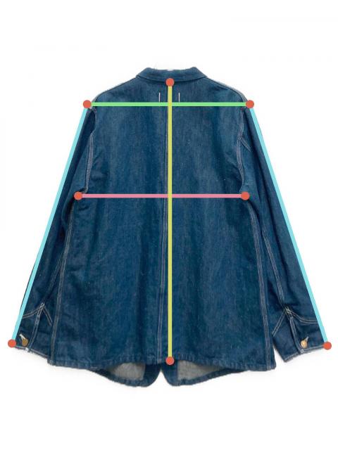 ジャケット・アウター Oblada CHARCOAL JKT 中古・古着通販】Oblada (オブラダ) CHARCOAL JKT インディゴ サイズ:M